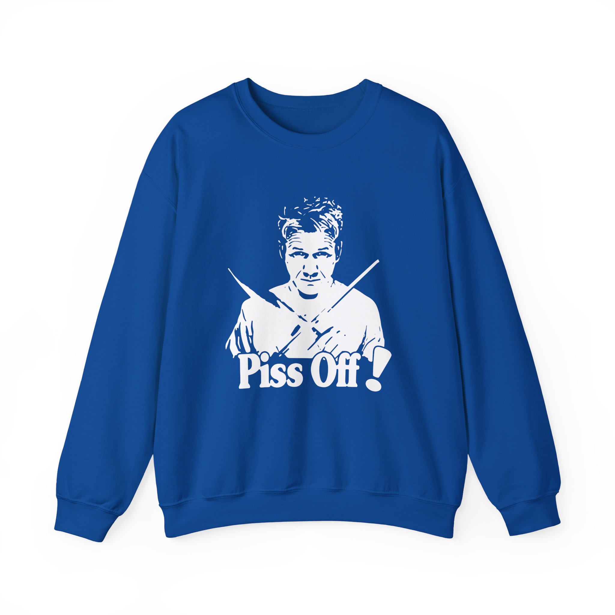 Gordon Ramsay Chef Piss Off Unisex Heavy Blendâ„¢ Crewneck Sweatshirt