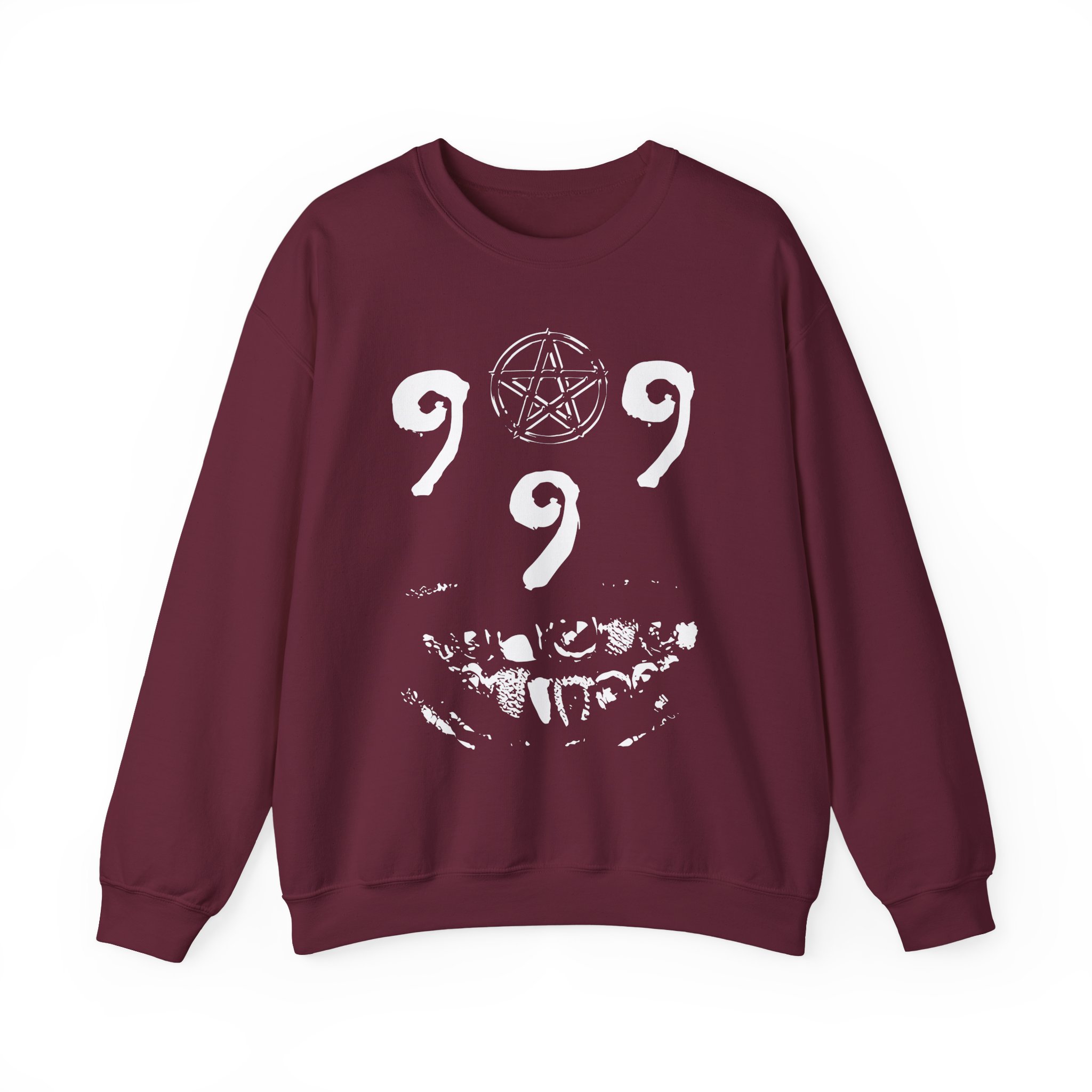 Ho99o9 When a Dog Shows His Teeth Unisex Heavy Blendâ„¢ Crewneck Sweatshirt