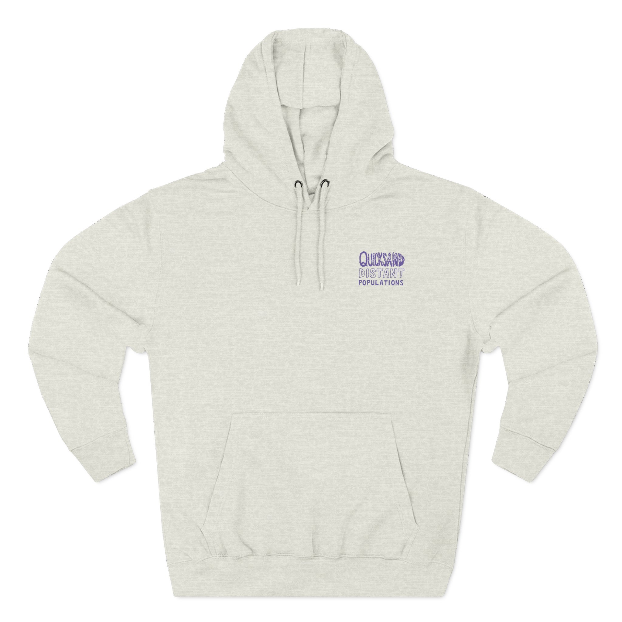 Quicksand Distant Populations Three-Panel Fleece Hoodie