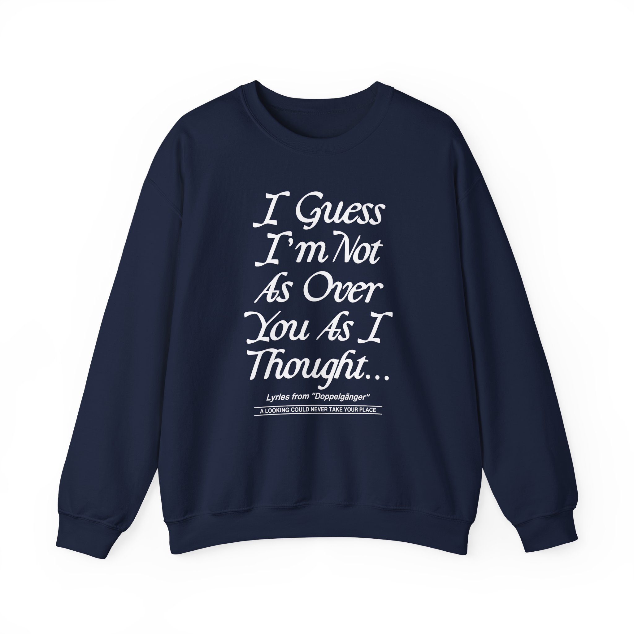 Joshua Bassett Doppelgänger Lyric Unisex Heavy Blend™ Crewneck Sweatshirt