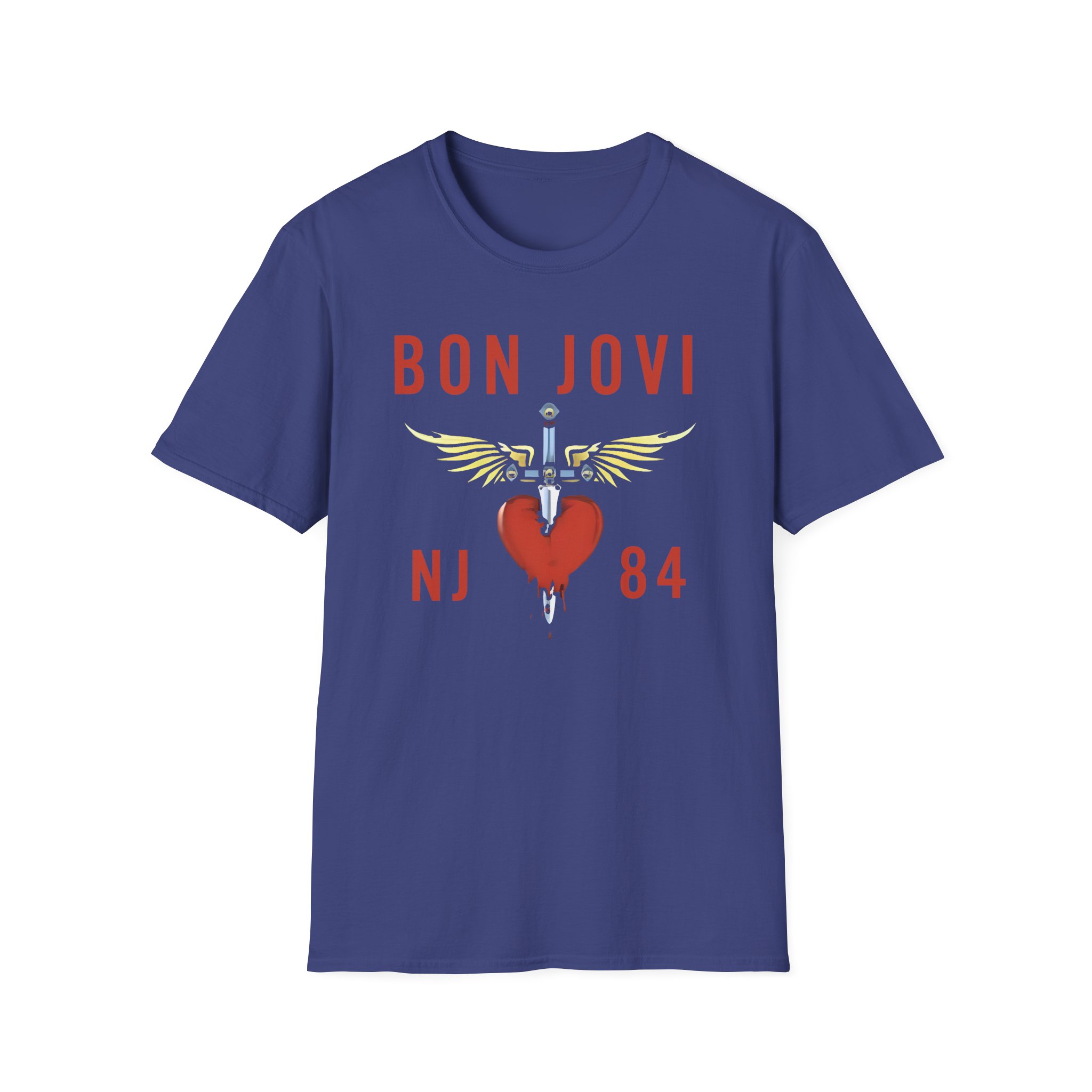 Bon Jovi You Give Love a Bad Name Unisex Softstyle T-Shirt