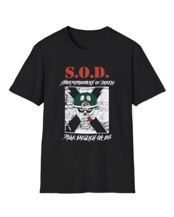 Stormtroopers of Death Vintage 80’s Sod Unisex Softstyle T-Shirt