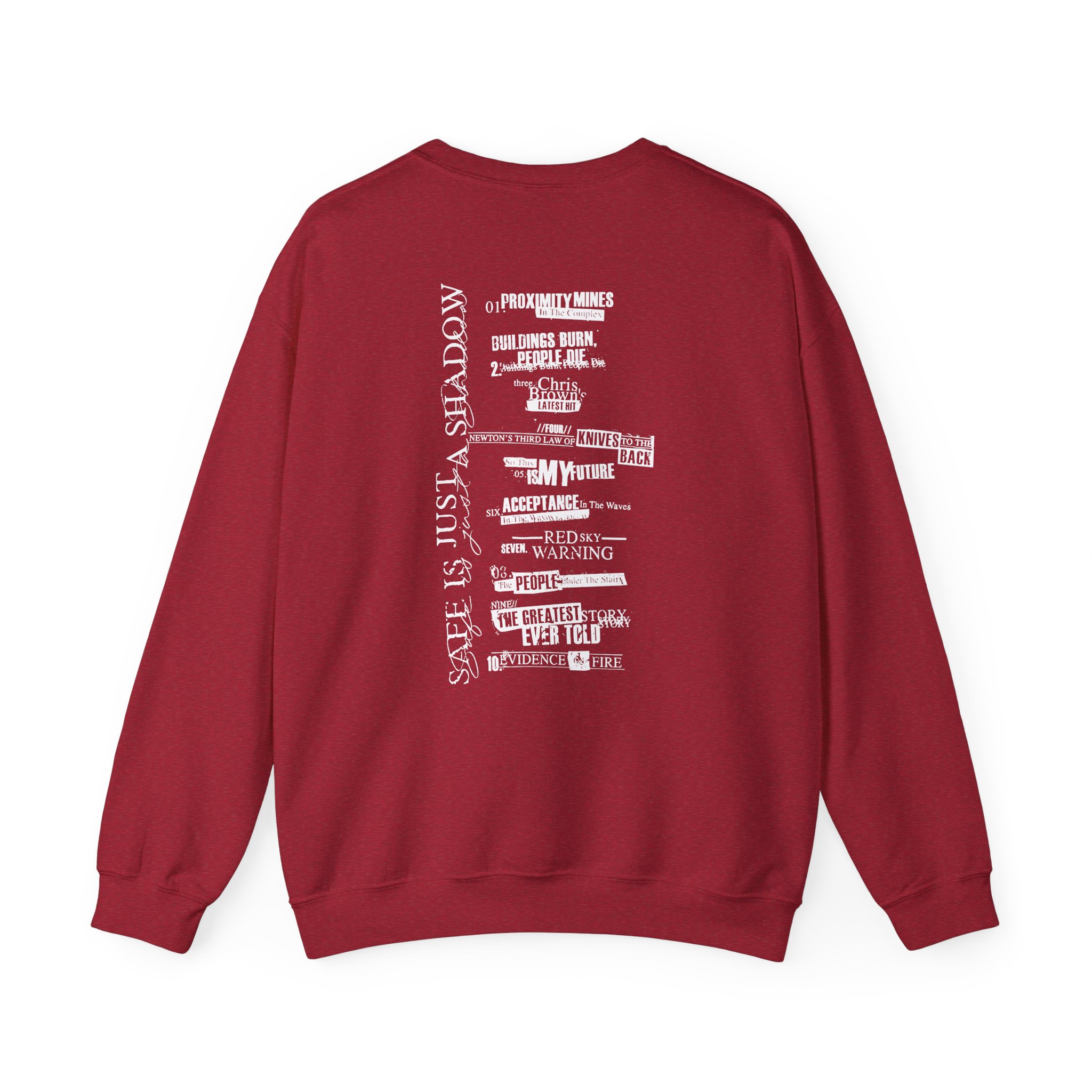 Ice Nine Kills Safe is Just a Shadow Unisex Heavy Blendâ„¢ Crewneck Sweatshirt