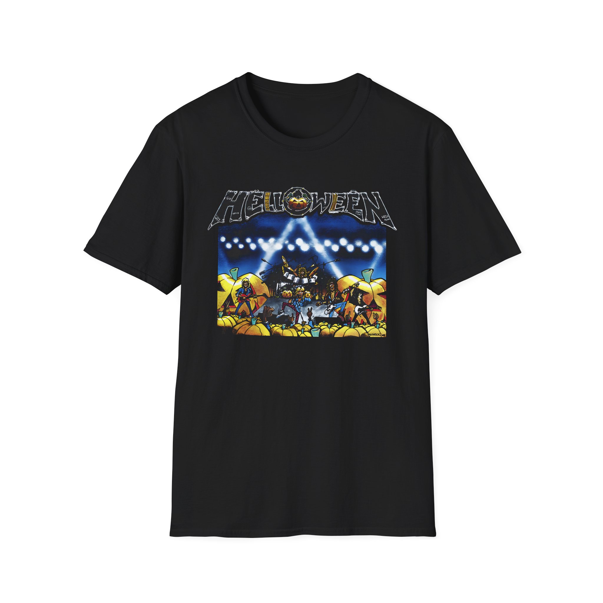 Helloween Live in the U.k. Unisex Softstyle T-Shirt