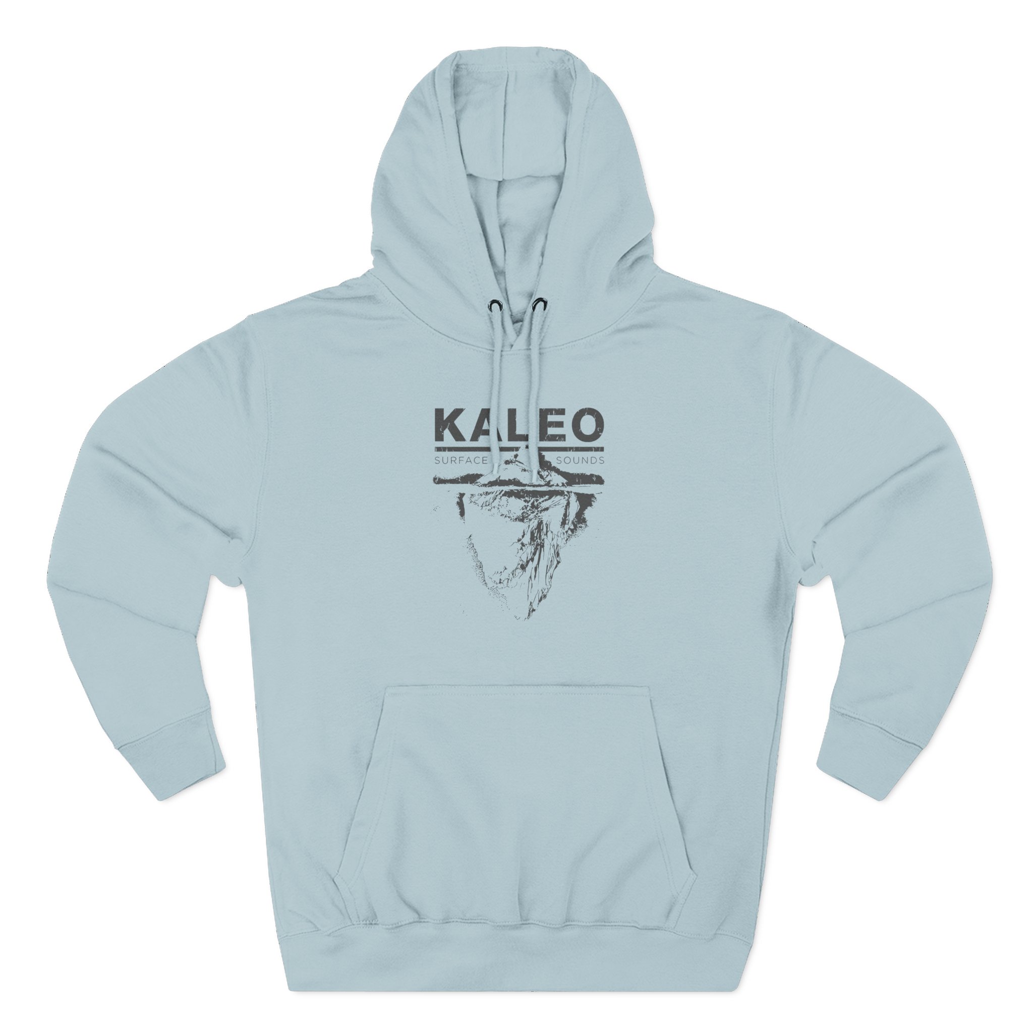 Kaleo Surface Crest Three-Panel Fleece Hoodie