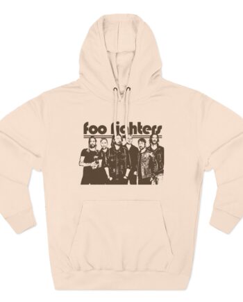 Foo Fighters Retro Vibes Three-Panel Fleece Hoodie