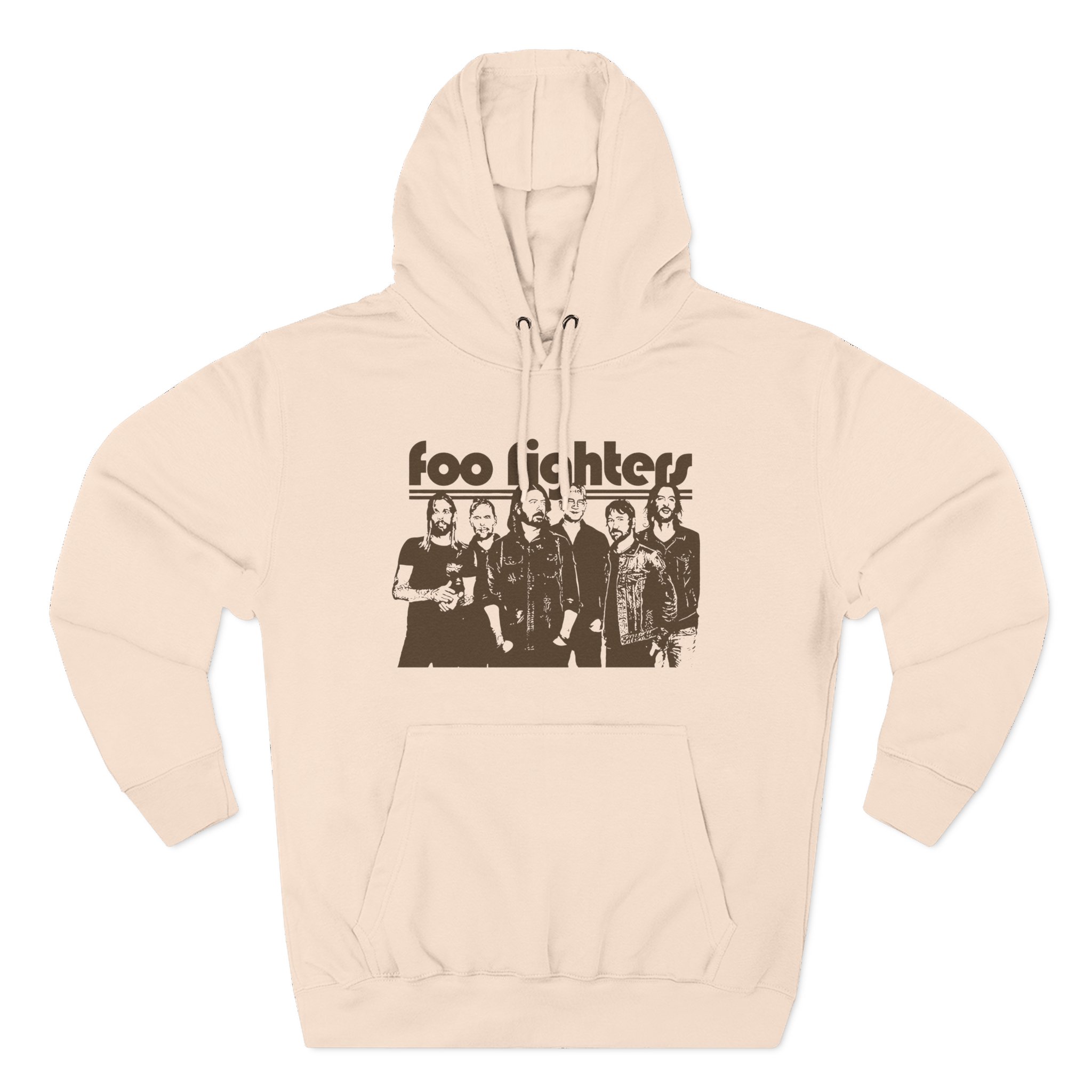 Foo Fighters Retro Vibes Three-Panel Fleece Hoodie