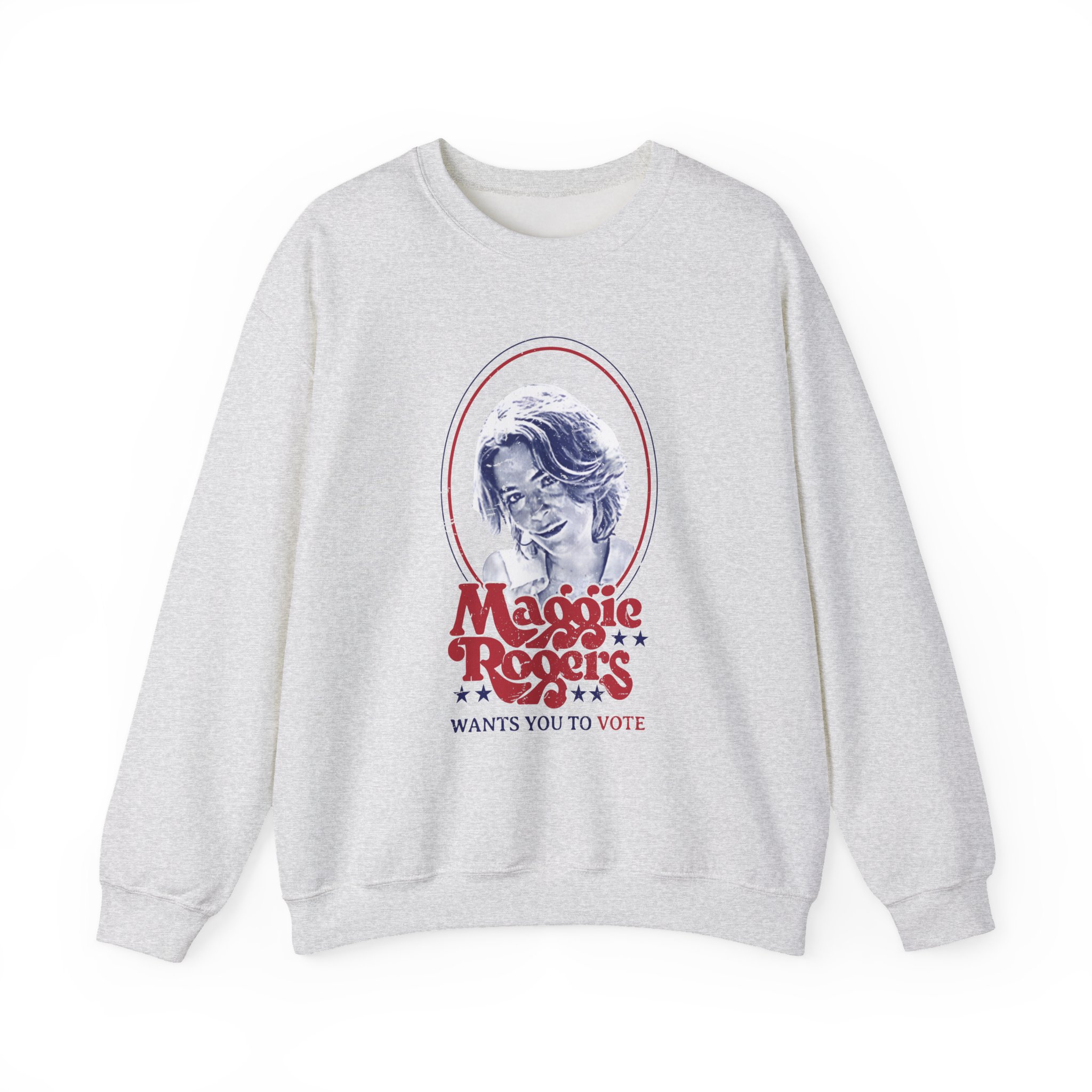 Maggie Rogers Wants You To Vote Unisex Heavy Blendâ„¢ Crewneck Sweatshirt
