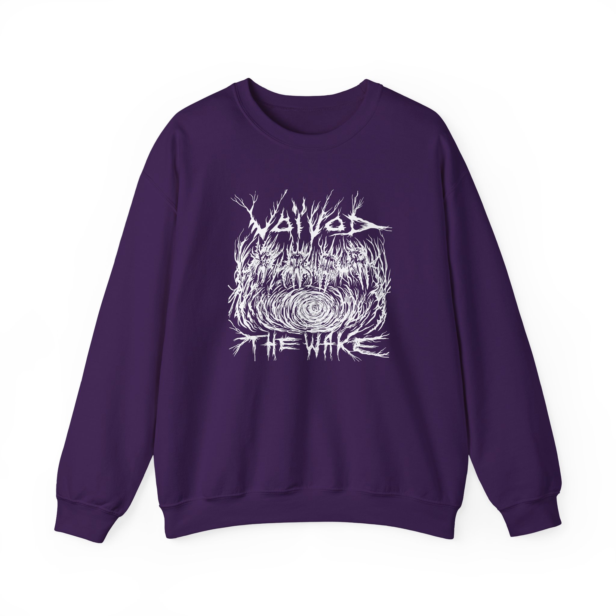Voivod the Wake Tour Usa Can V2 Unisex Heavy Blendâ„¢ Crewneck Sweatshirt