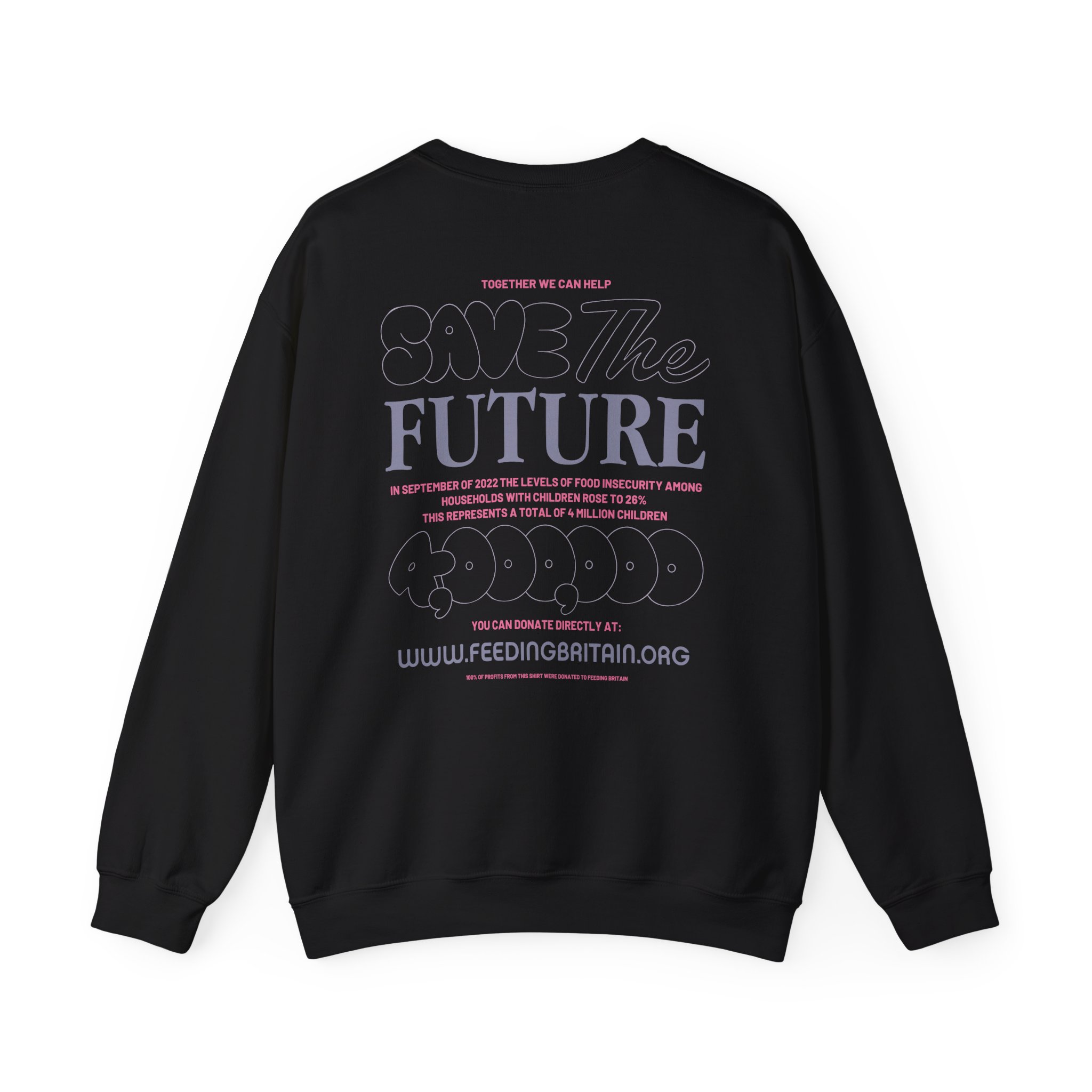 Zayn Malik Zayn X Feeding Britain Future Unisex Heavy Blendâ„¢ Crewneck Sweatshirt