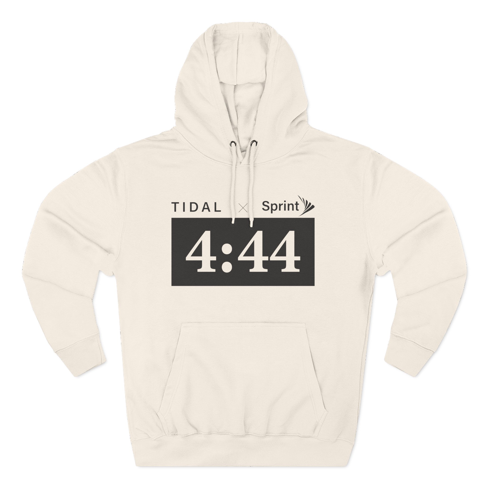 Rare 444 Jay-z Album Tour Three-Panel Fleece Hoodie