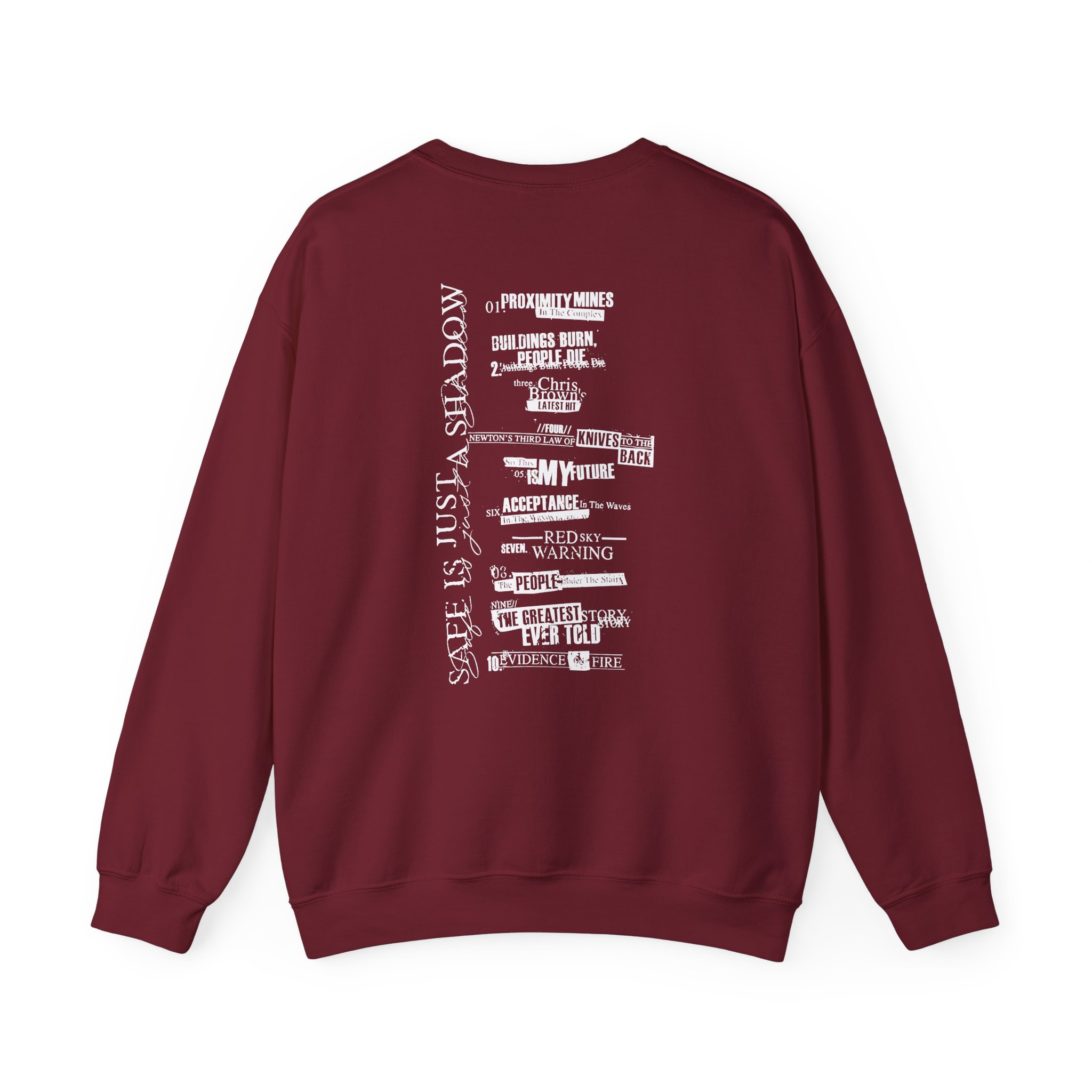 Ice Nine Kills Safe is Just a Shadow Unisex Heavy Blendâ„¢ Crewneck Sweatshirt