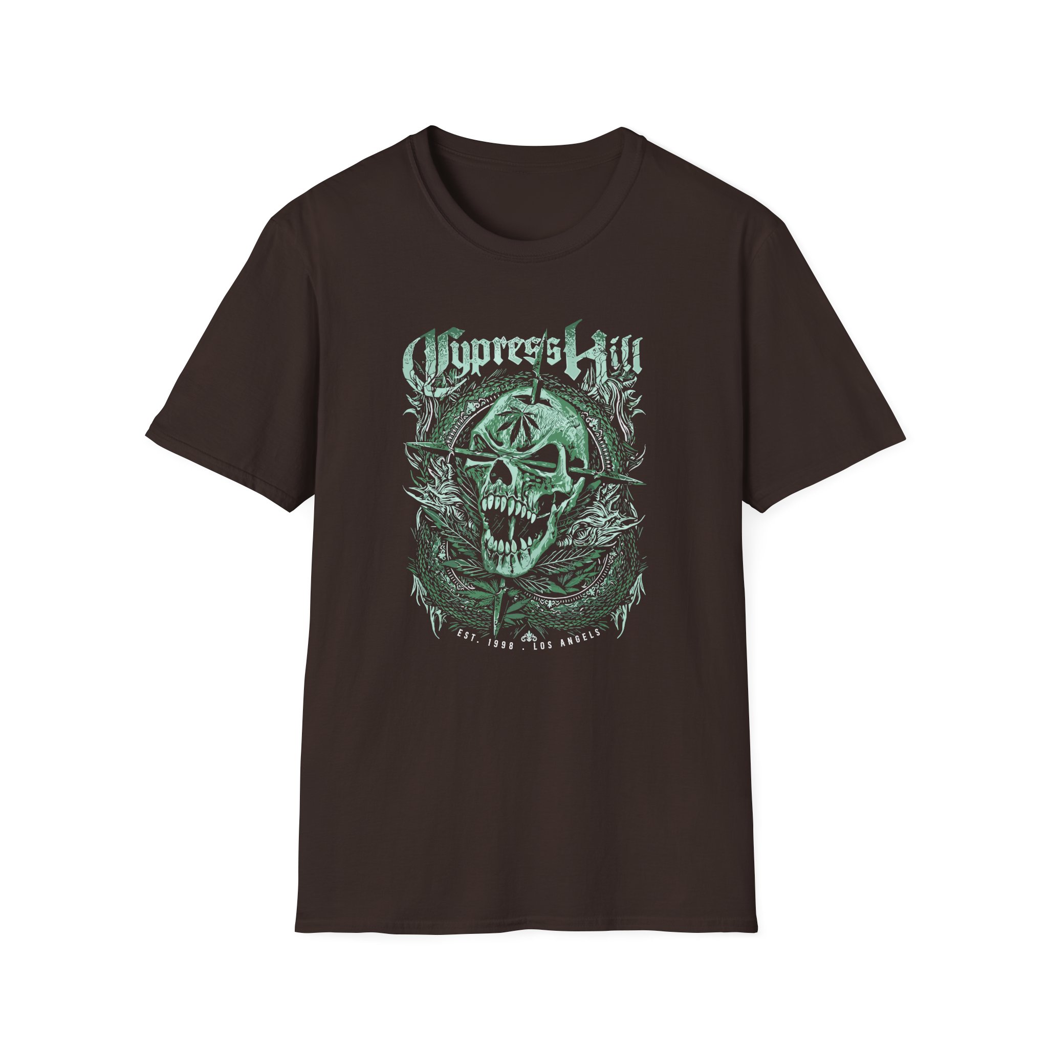 Cypress Hill EST 1988 Skull Unisex Softstyle T-Shirt