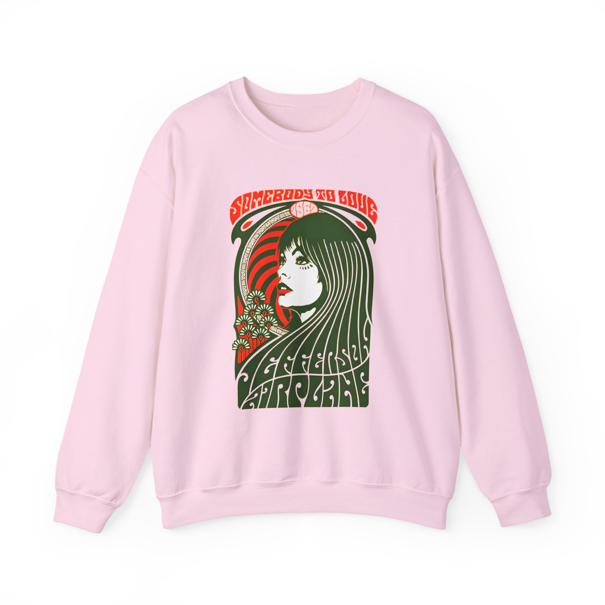 Jefferson Airplane Somebody to Love Unisex Heavy Blendâ„¢ Crewneck Sweatshirt