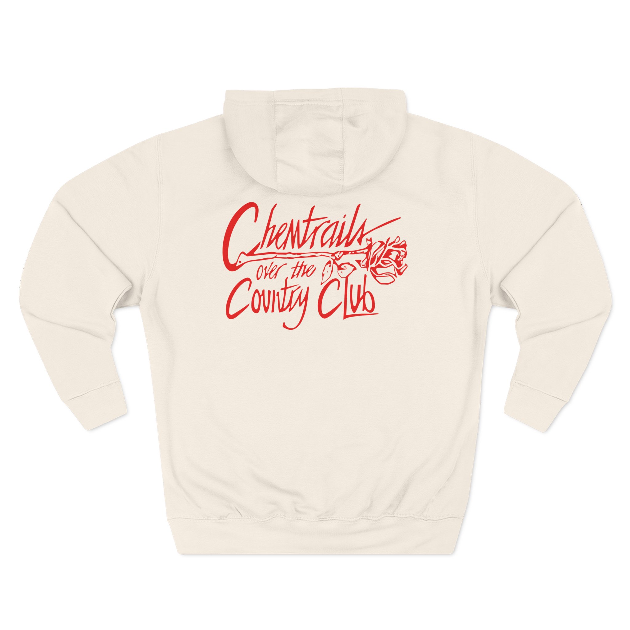 Lanadelrey Chemtrails Over The Country Club Three-Panel Fleece Hoodie