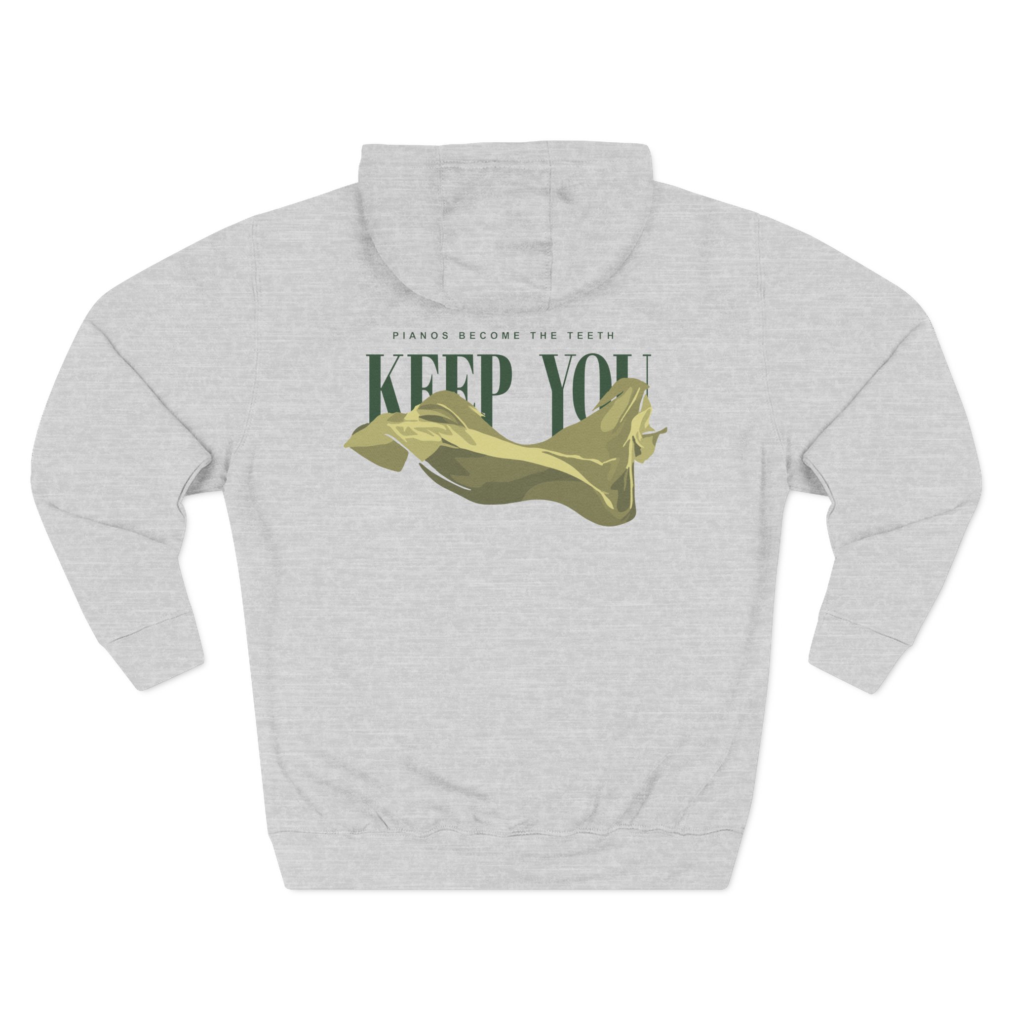 Pianos Become the Teeth Keep You Drape Three-Panel Fleece Hoodie