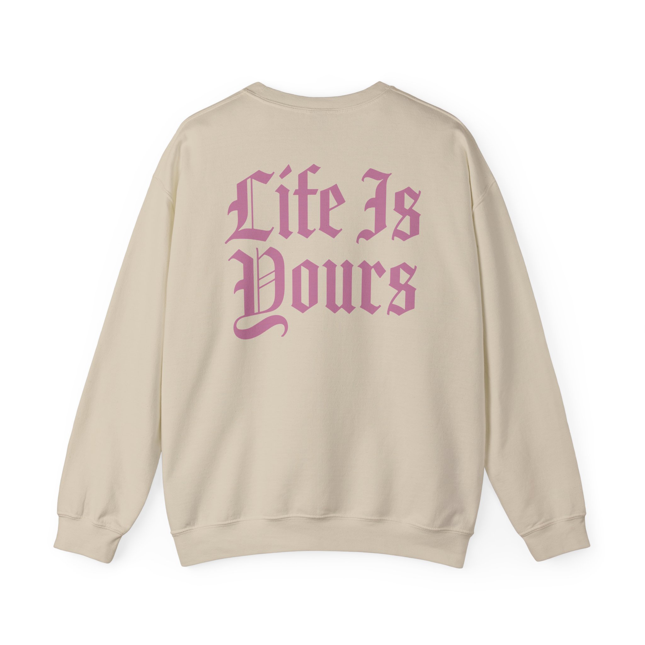 Foals Life is Yours Gothic Logo Unisex Heavy Blendâ„¢ Crewneck Sweatshirt