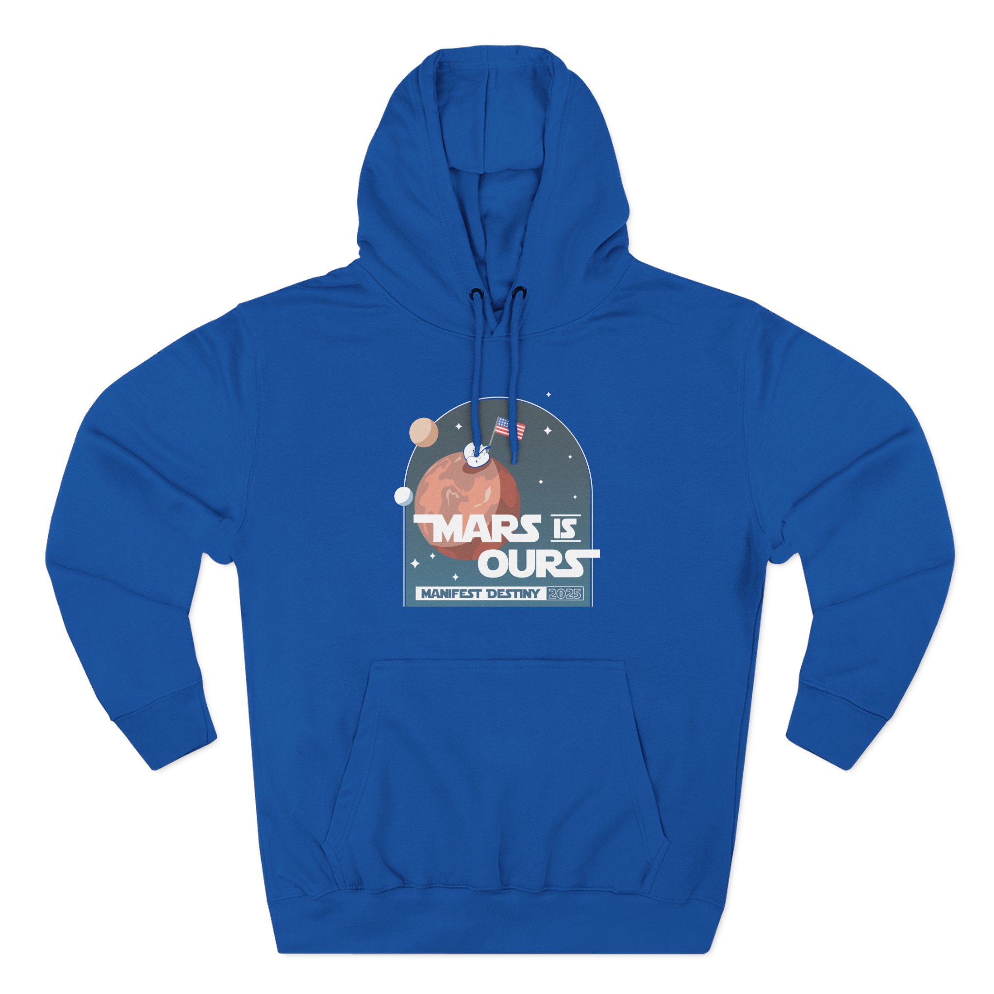 Mister Metokur Mars is Ours Three-Panel Fleece Hoodie