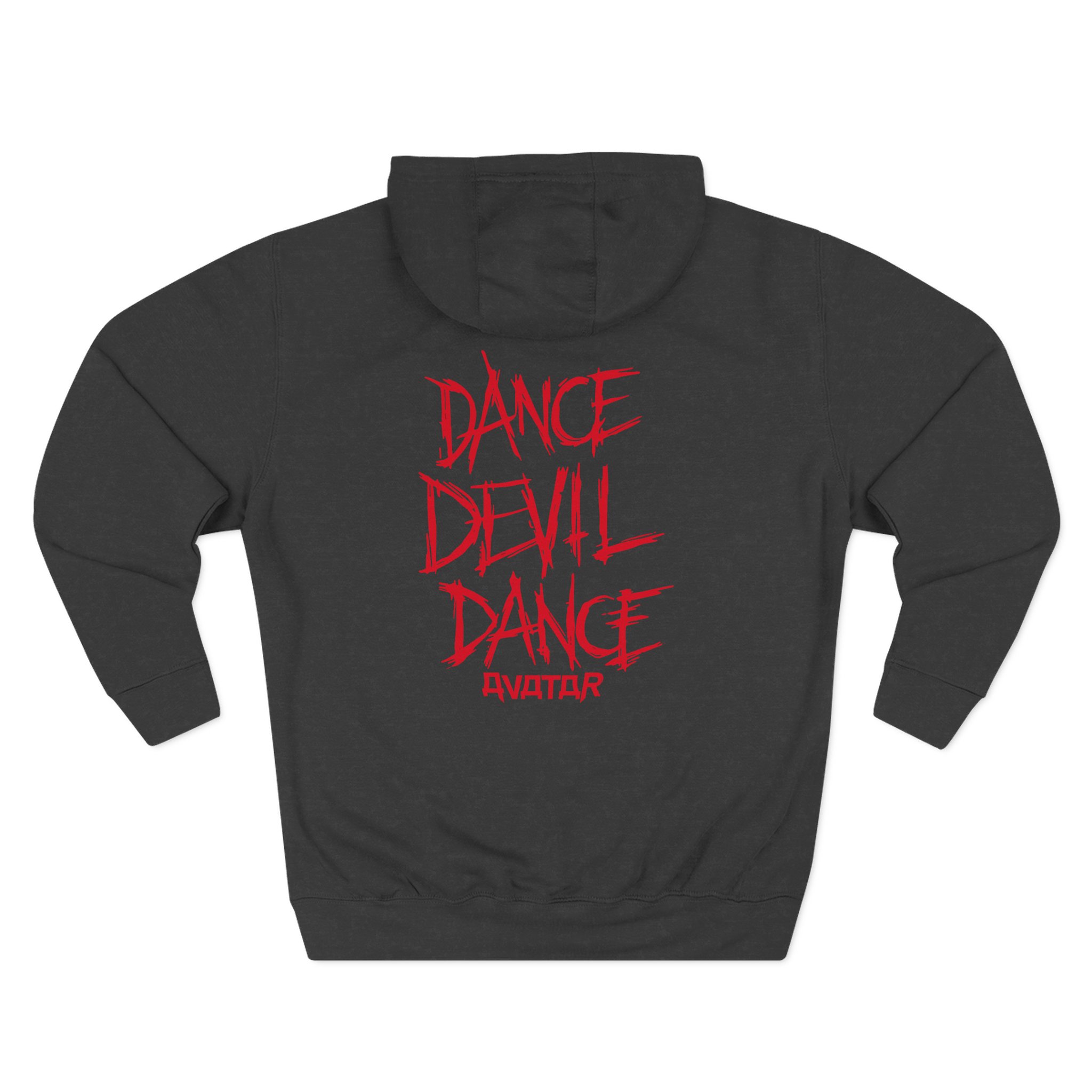 Avatar Band Dance Devil Dance Emblem Baseball Three-Panel Fleece Hoodie