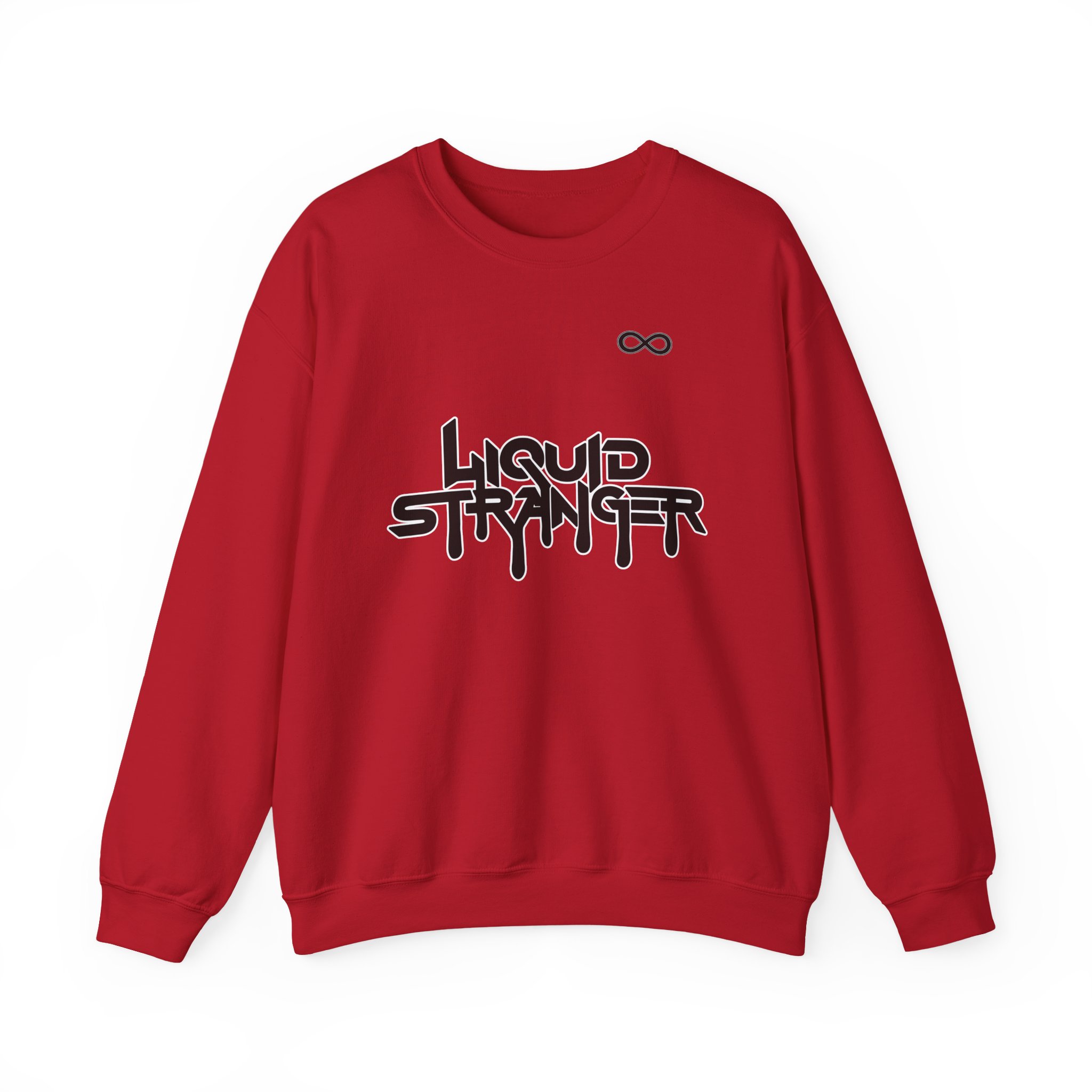 Liquid Stranger Geometric Unisex Heavy Blendâ„¢ Crewneck Sweatshirt