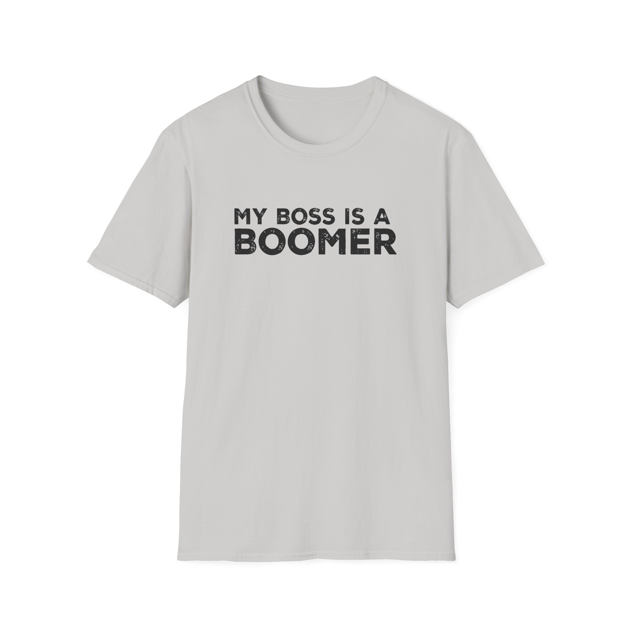 Kat Timpf My Boss is a Boomer Unisex Softstyle T-Shirt