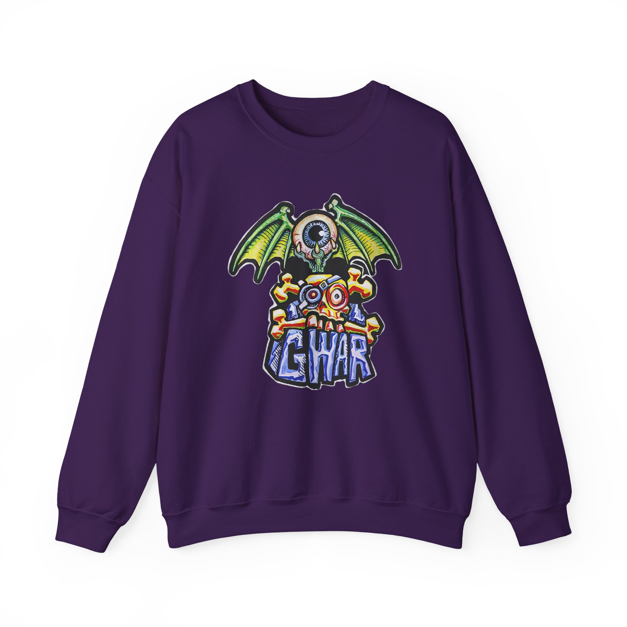 Gwar Flying Eye Unisex Heavy Blendâ„¢ Crewneck Sweatshirt