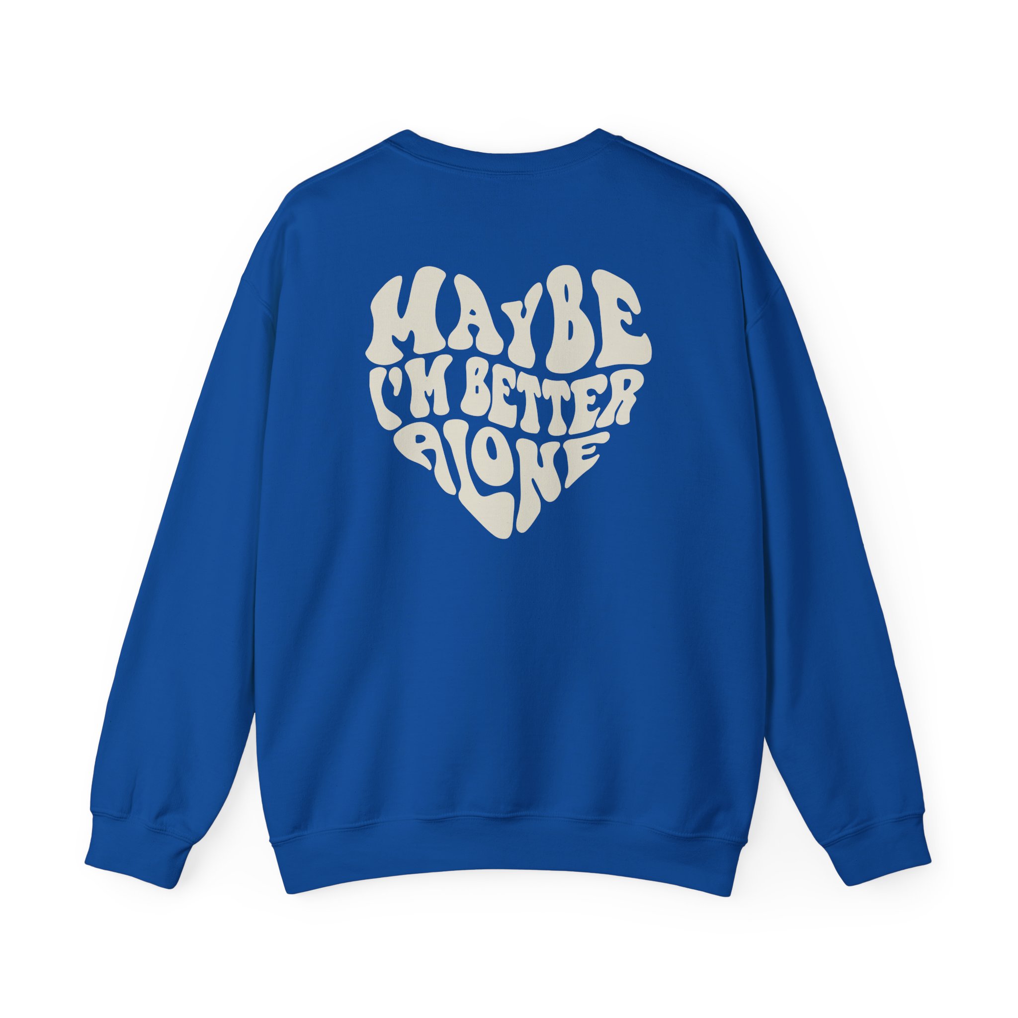 Benson Boone Maybe I Am Better Alone Unisex Heavy Blendâ„¢ Crewneck Sweatshirt