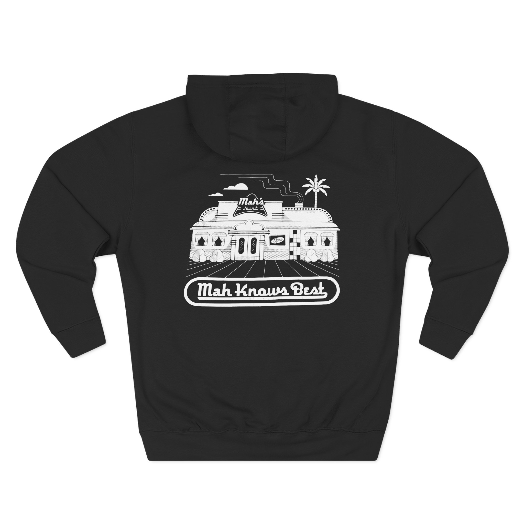 Jon Bellion Mah's Joint Three-Panel Fleece Hoodie