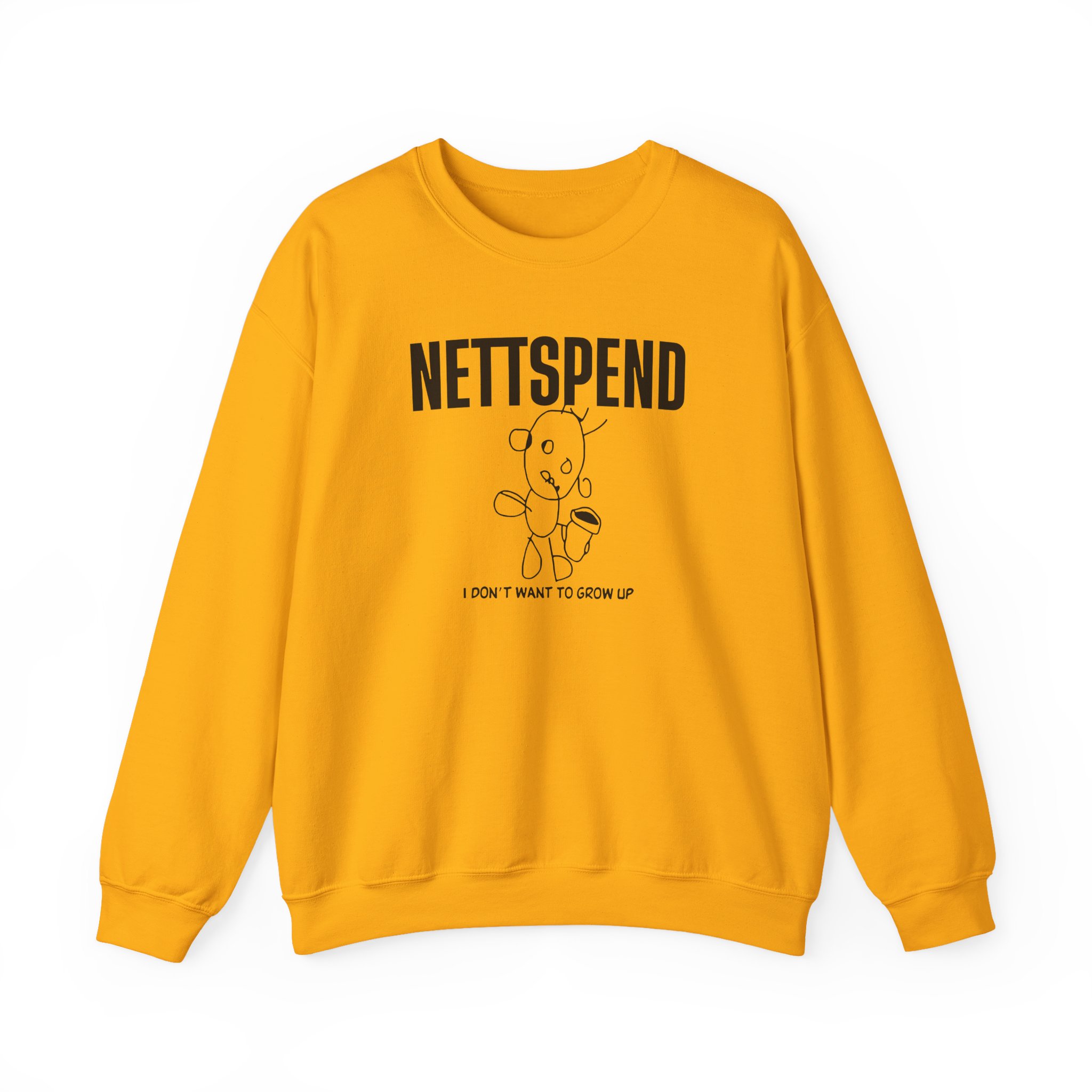 Nettspend I Dont Want to Grow Up Unisex Heavy Blendâ„¢ Crewneck Sweatshirt