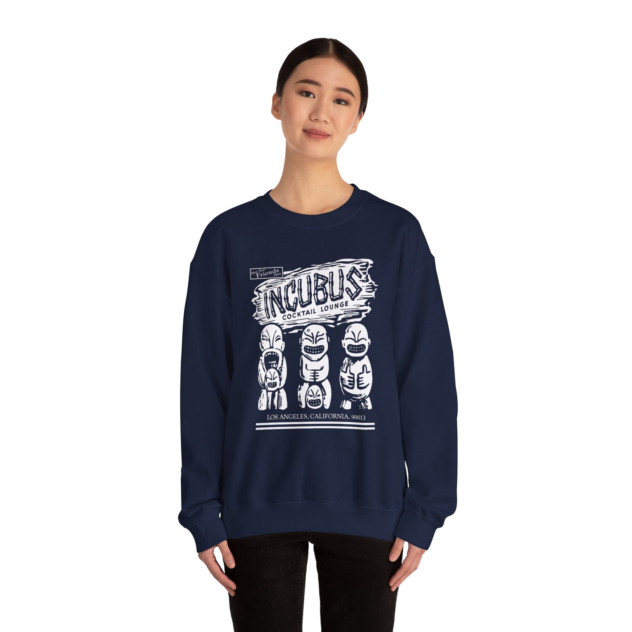 Incubus Cocktail Lounge Unisex Heavy Blendâ„¢ Crewneck Sweatshirt
