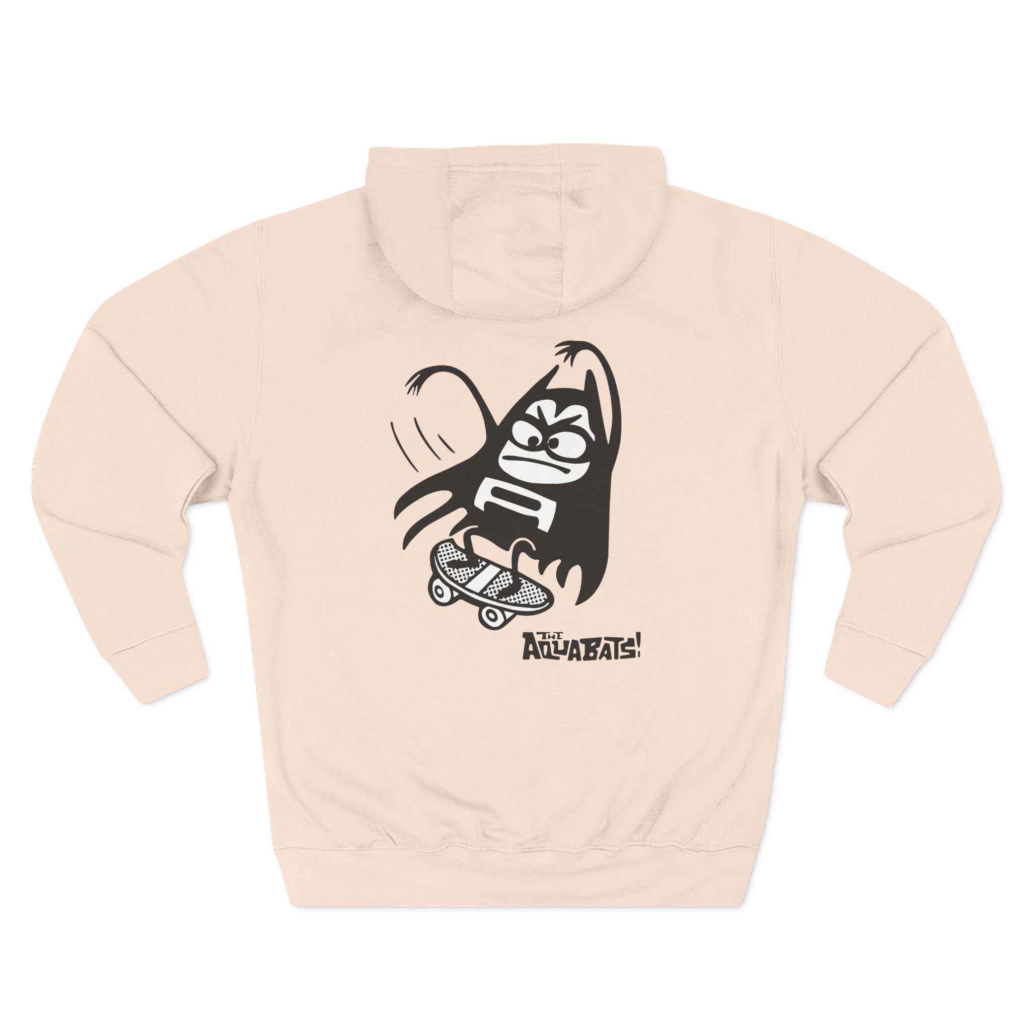 The Aquabats Lil Bat Skateboard Three-Panel Fleece Hoodie