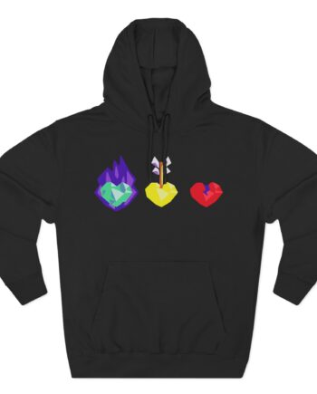 Grian 3 Lives Three-Panel Fleece Hoodie