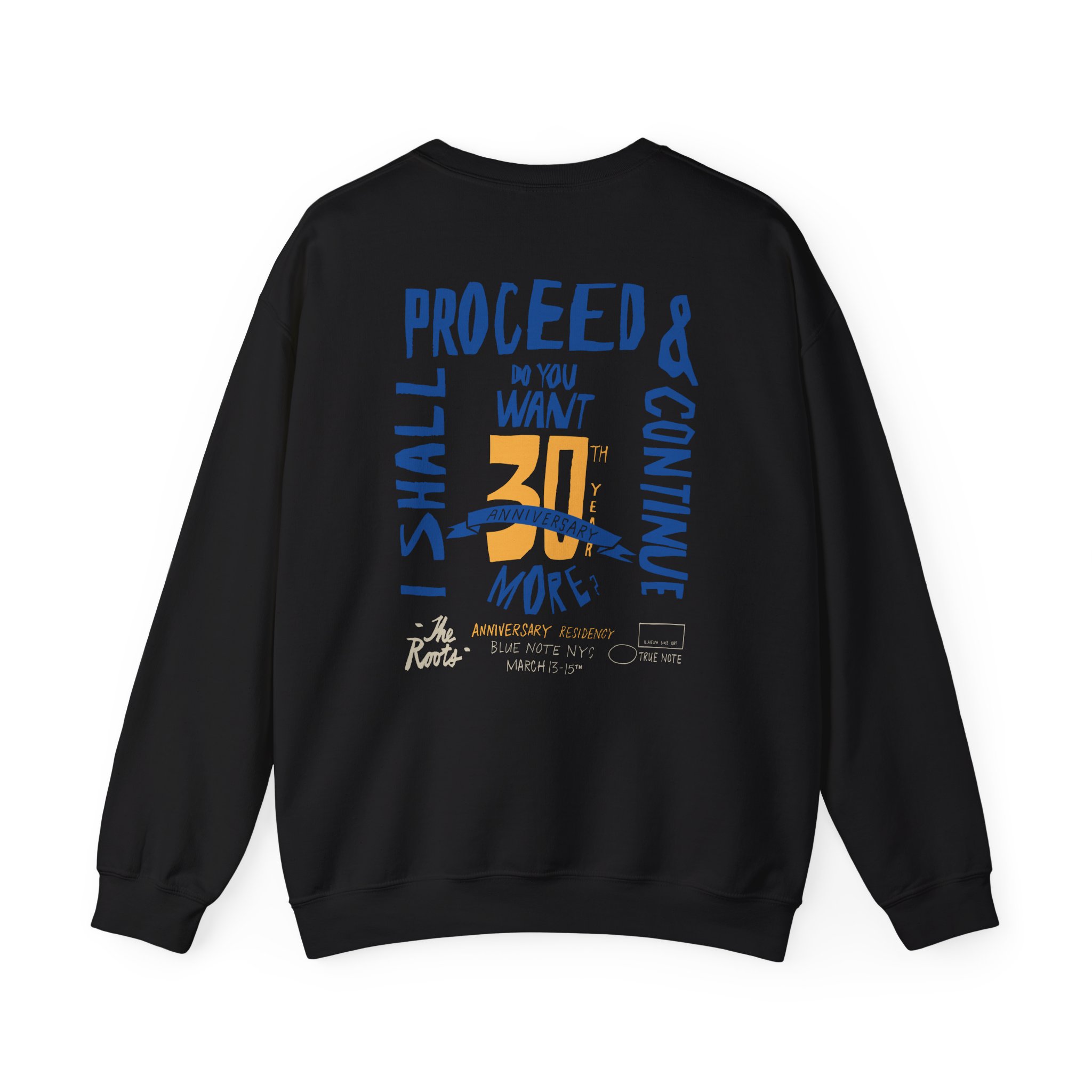 The Roots Blue Note 30th Anniversary Unisex Heavy Blendâ„¢ Crewneck Sweatshirt