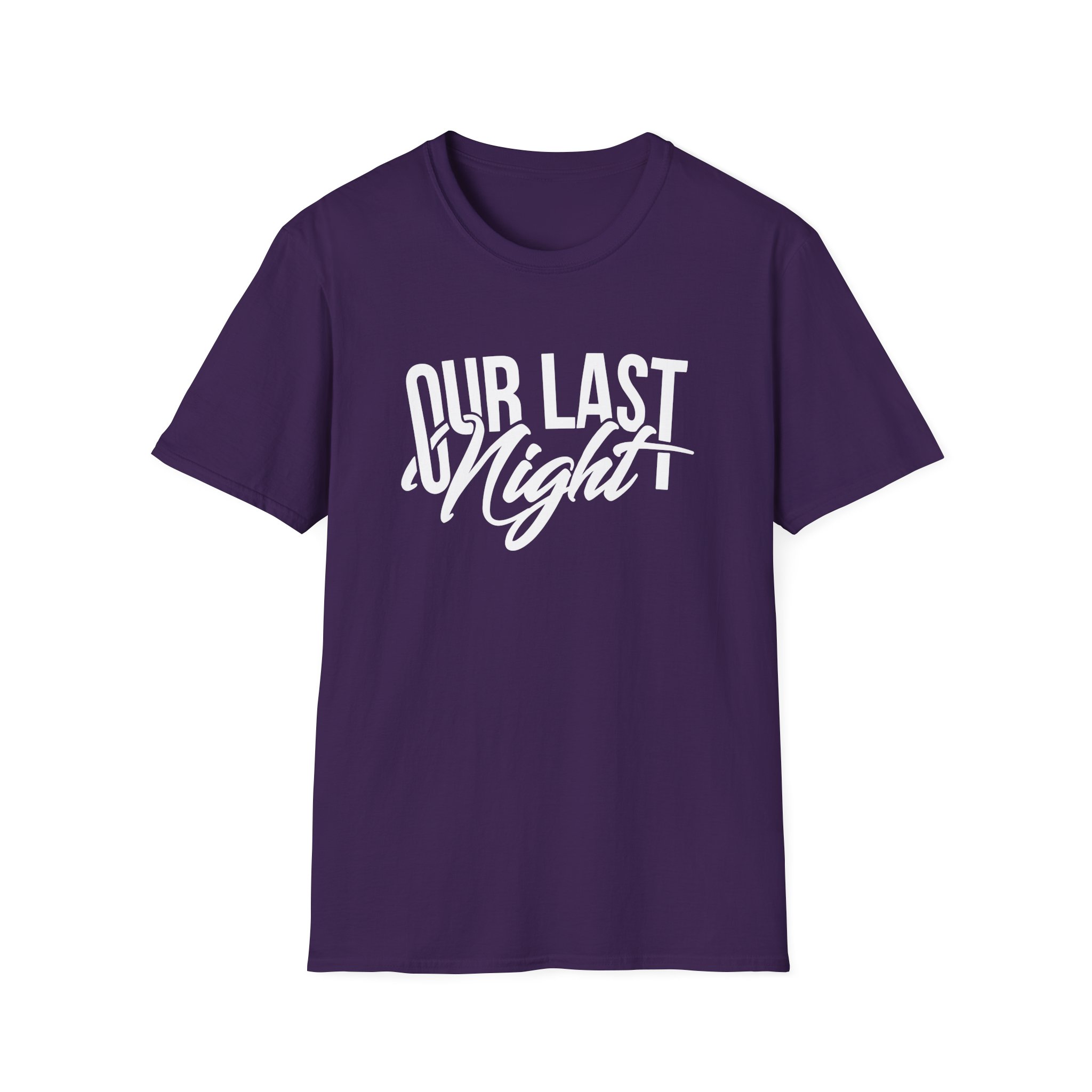 Our Last Night Script Unisex Softstyle T-Shirt