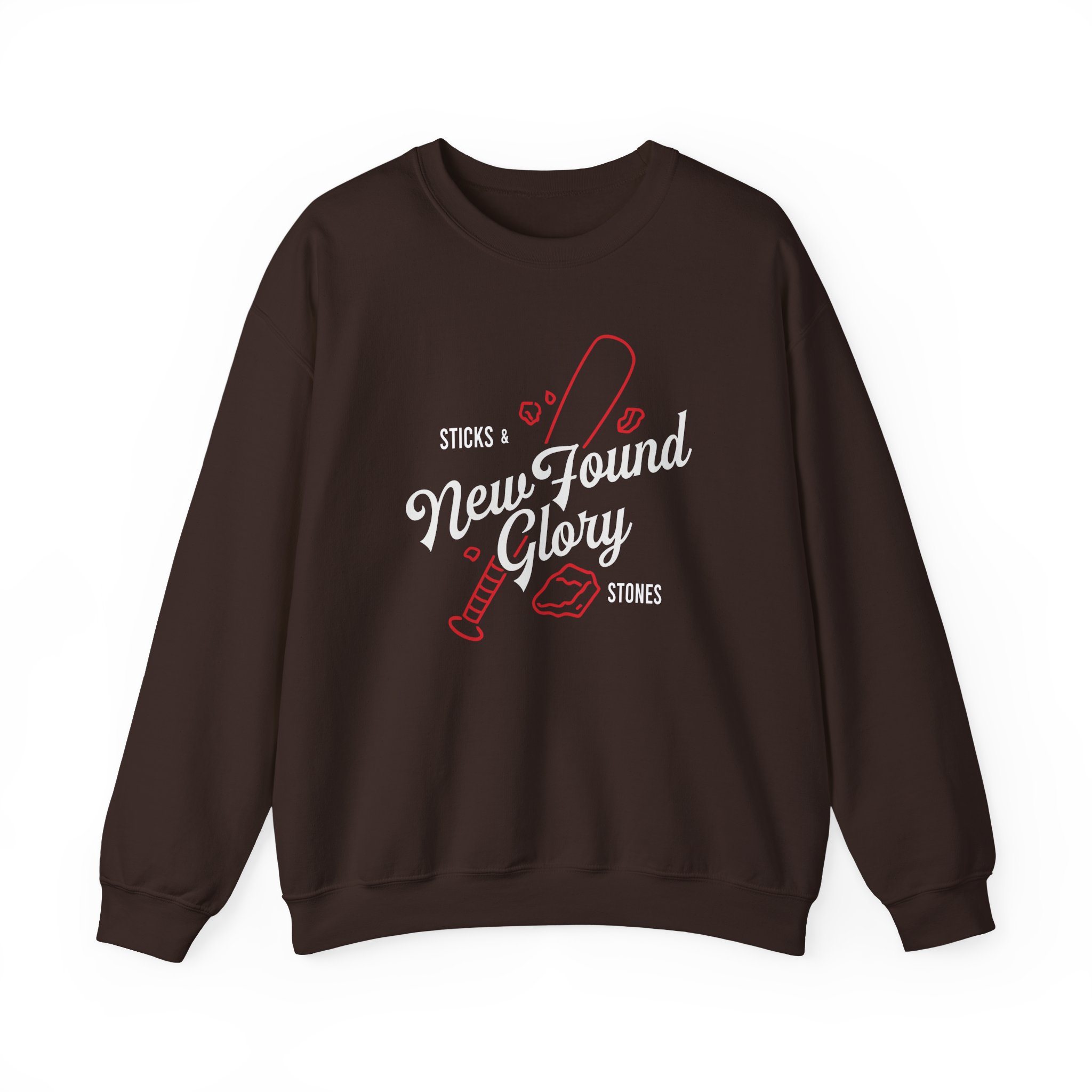 New Found Glory Sticks and Stones Baseball Unisex Heavy Blendâ„¢ Crewneck Sweatshirt