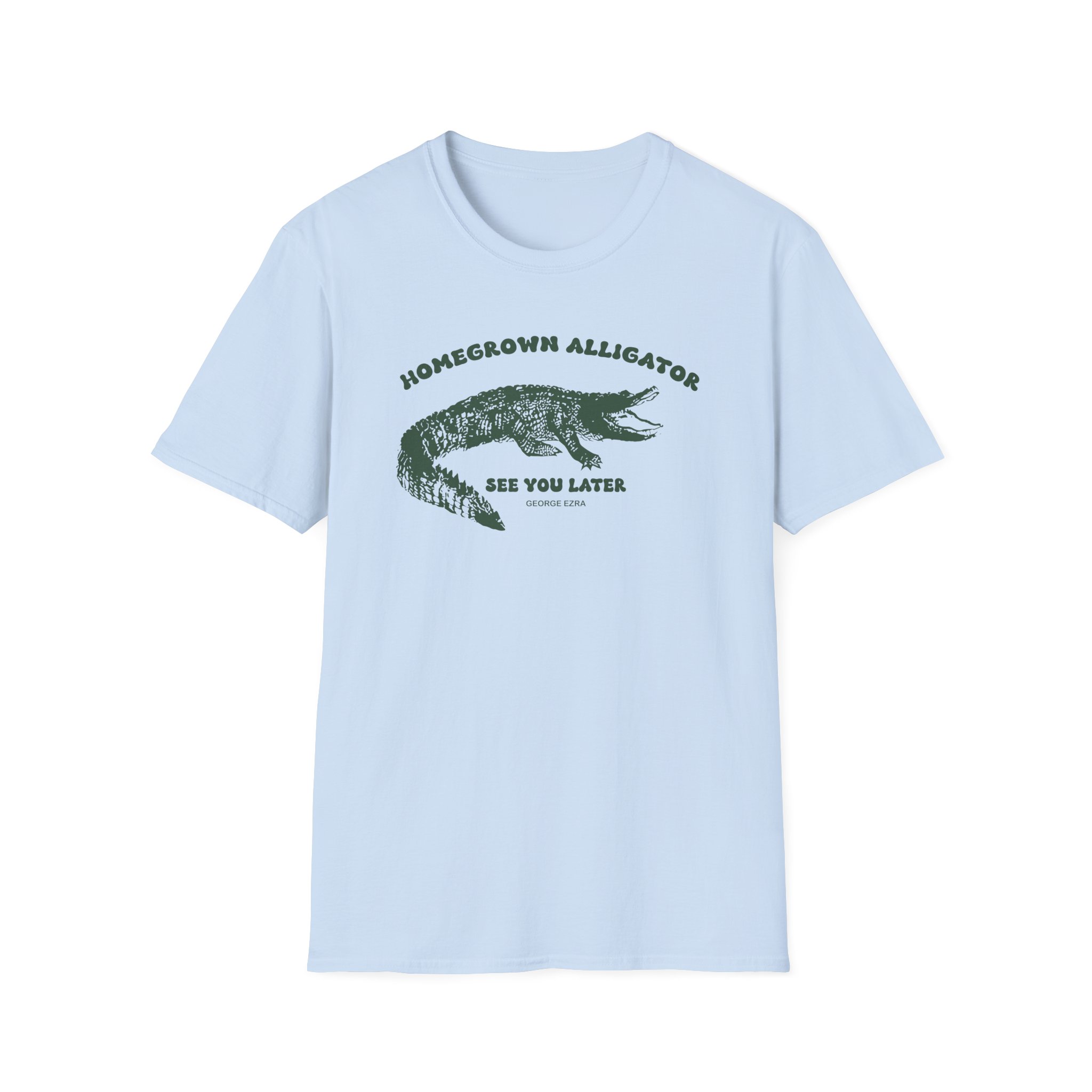 George Ezra Home Grown Alligator Unisex Softstyle T-Shirt