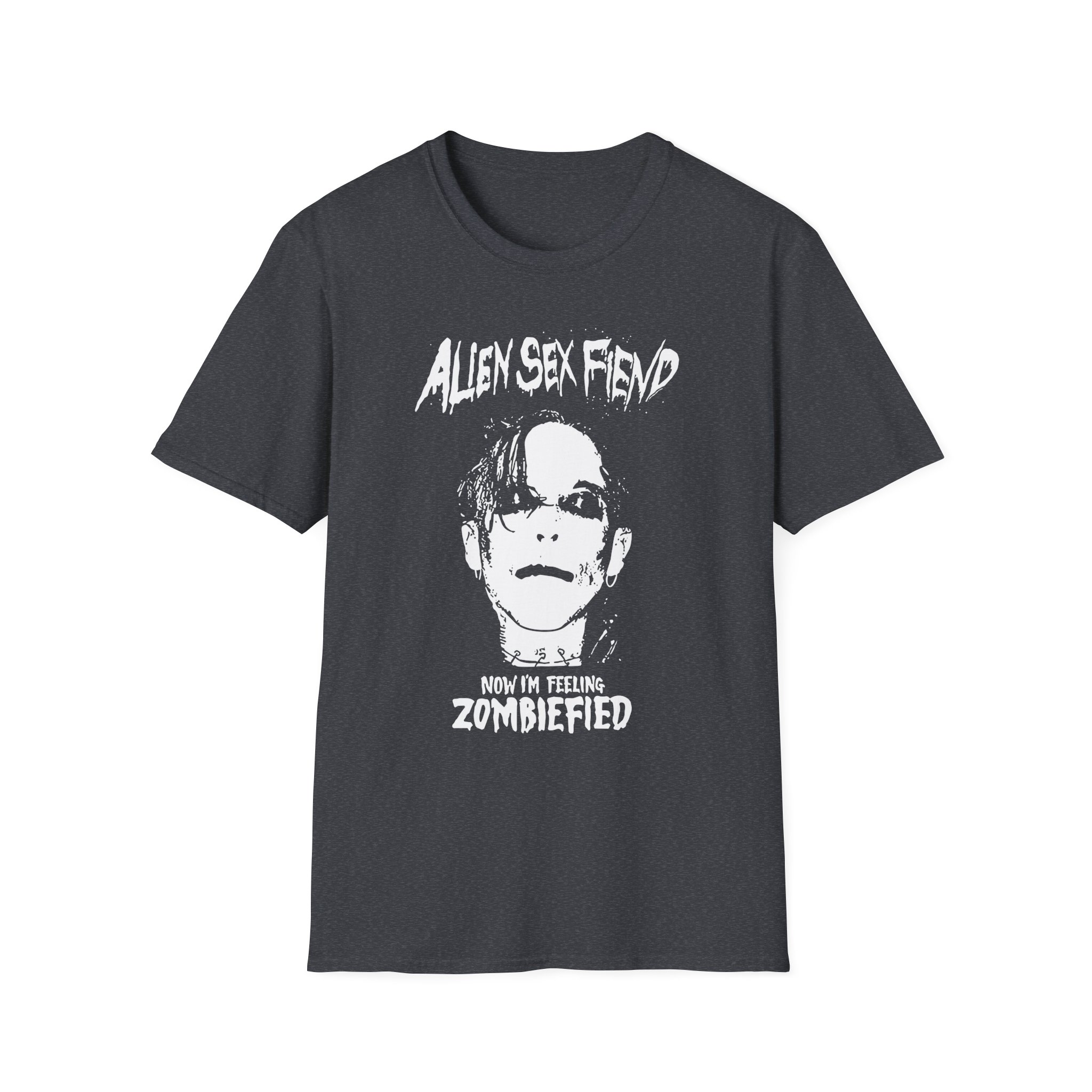 Alien Sex Fiend Zombiefied Unisex Softstyle T-Shirt