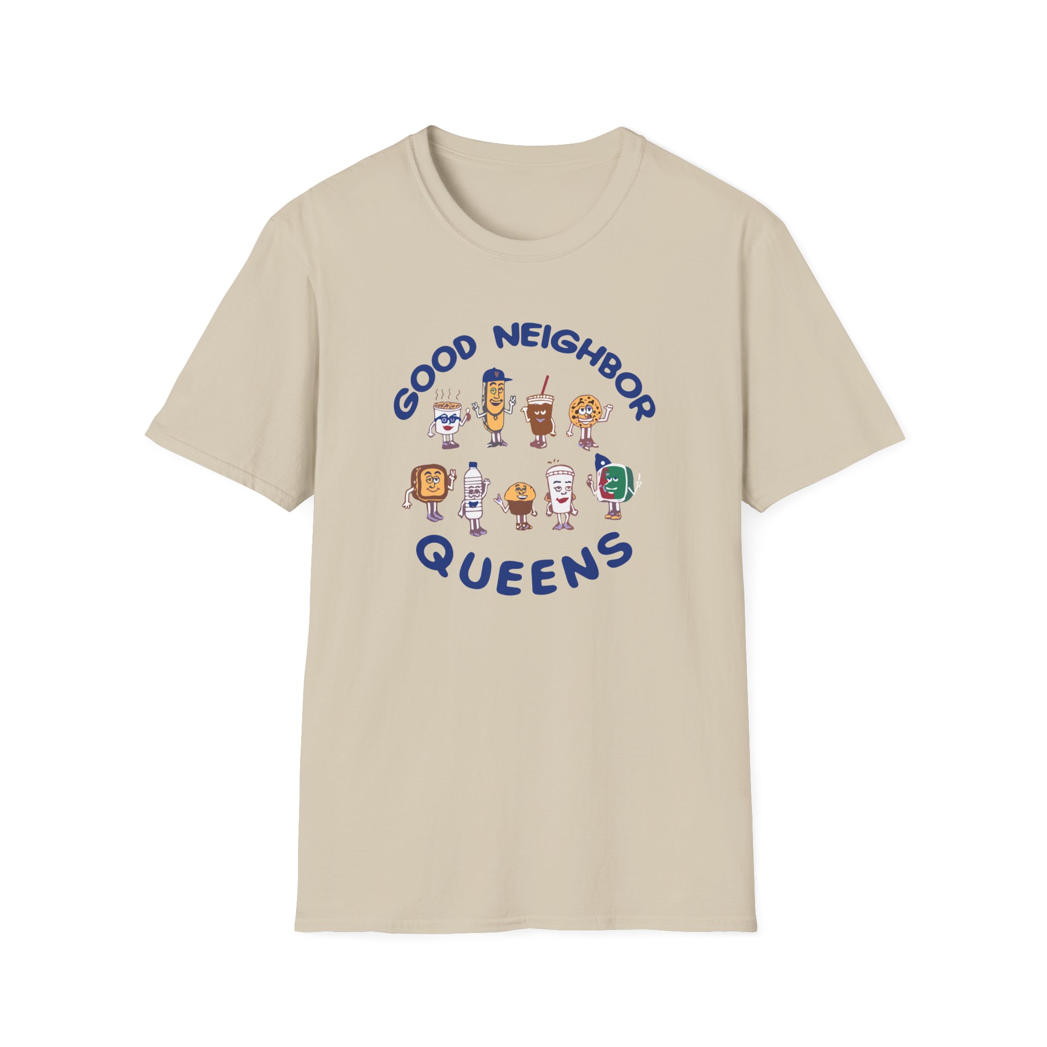 Good Neighbours Queens LS Unisex Softstyle T-Shirt