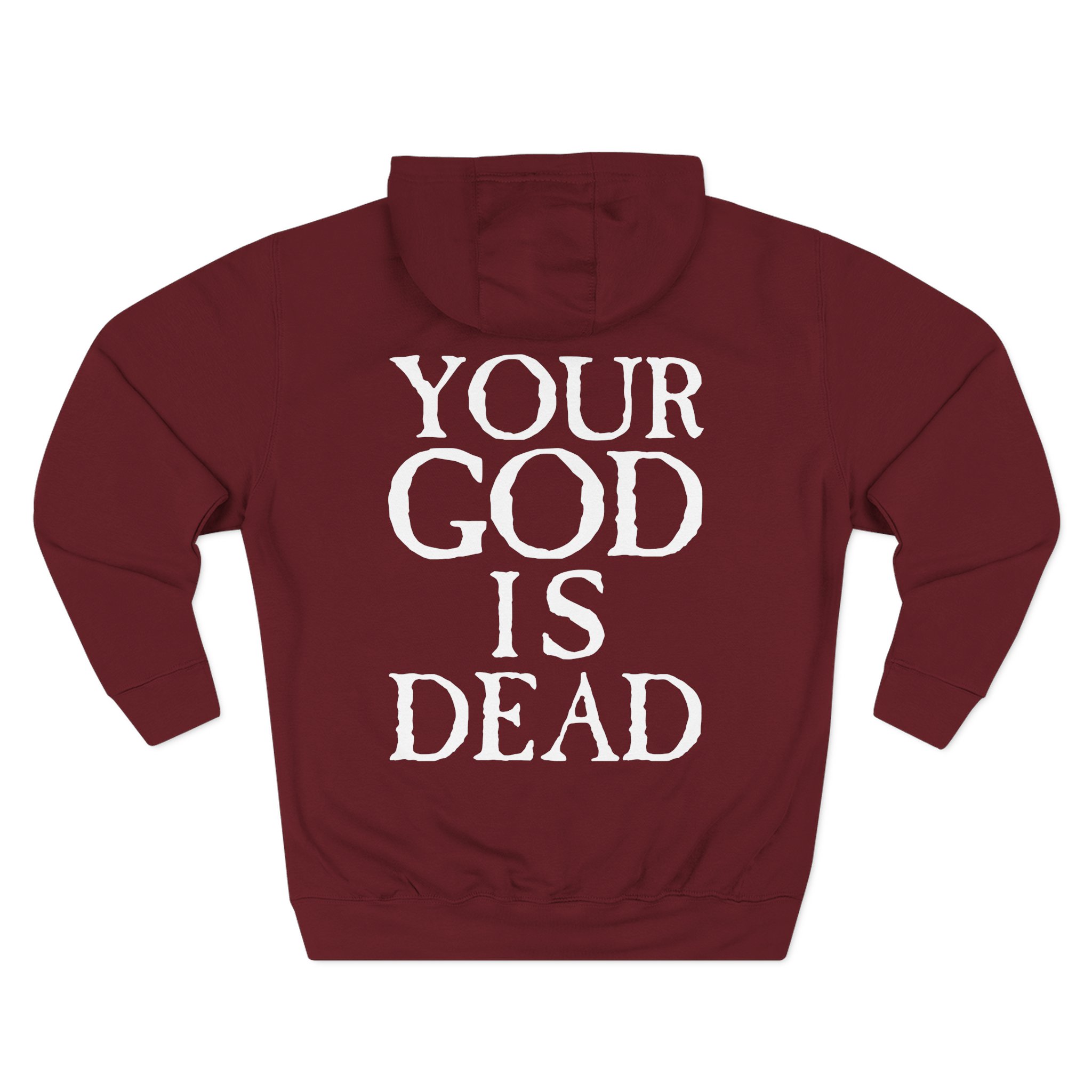 Morbid Angel Your God is Dead Three-Panel Fleece Hoodie