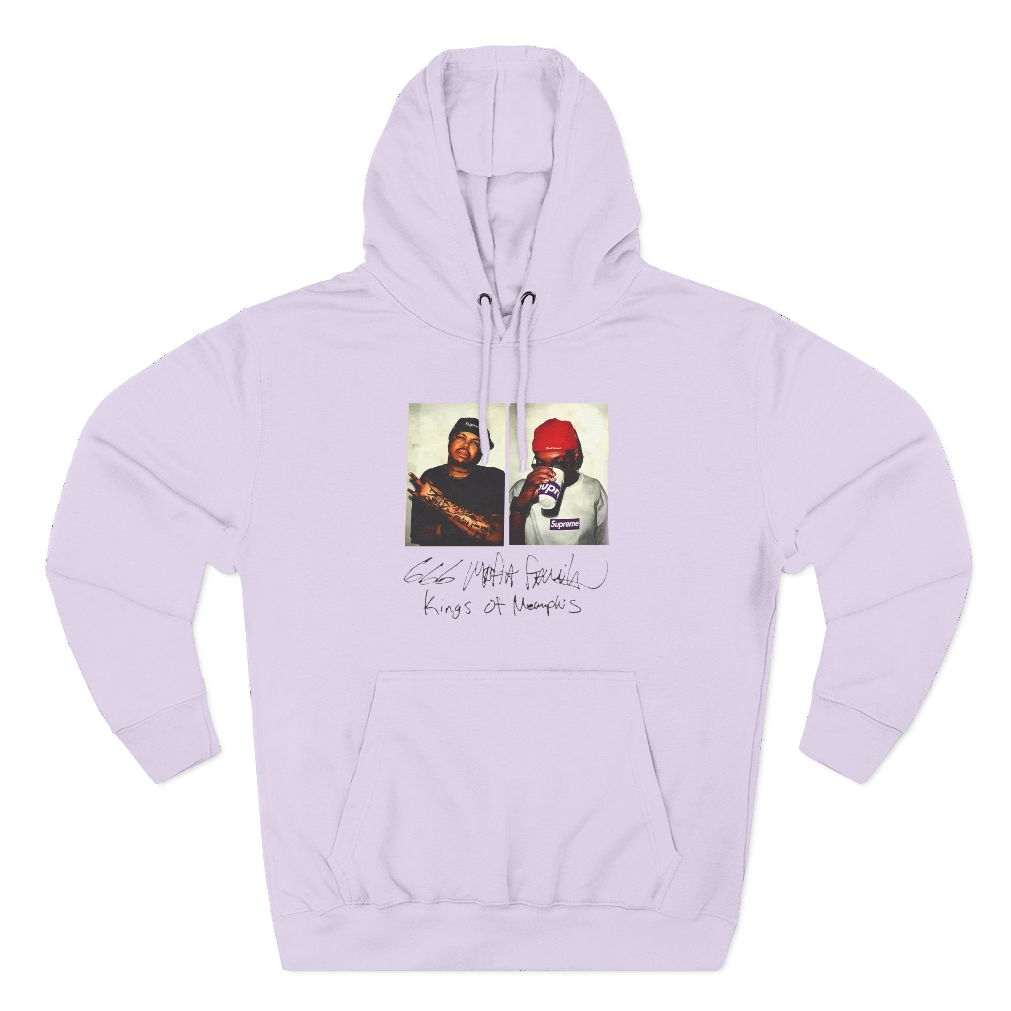 Three 6 Mafia Three-Panel Fleece Hoodie