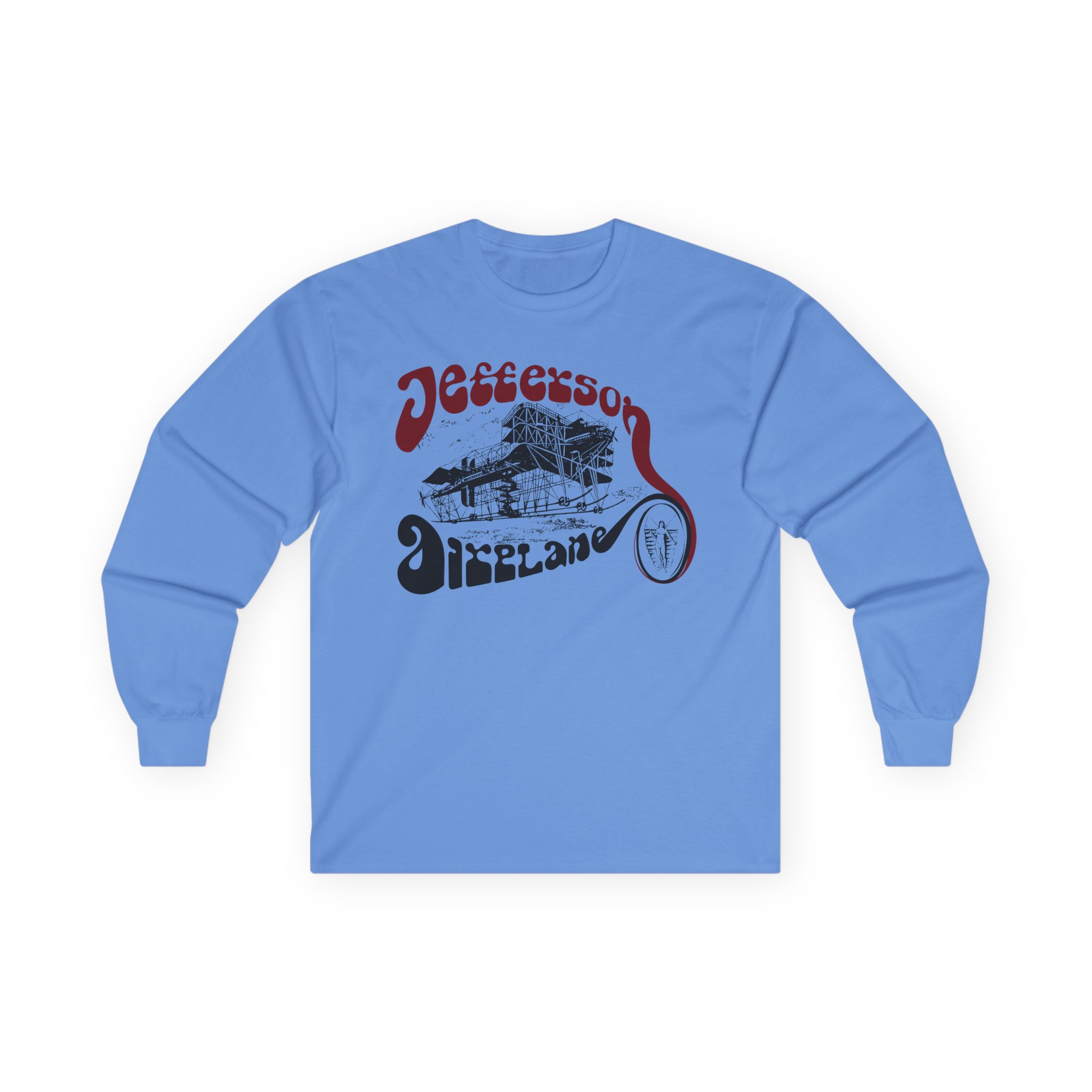 Jefferson Airplane Vintage Plane Unisex Ultra Cotton Long Sleeve Tee