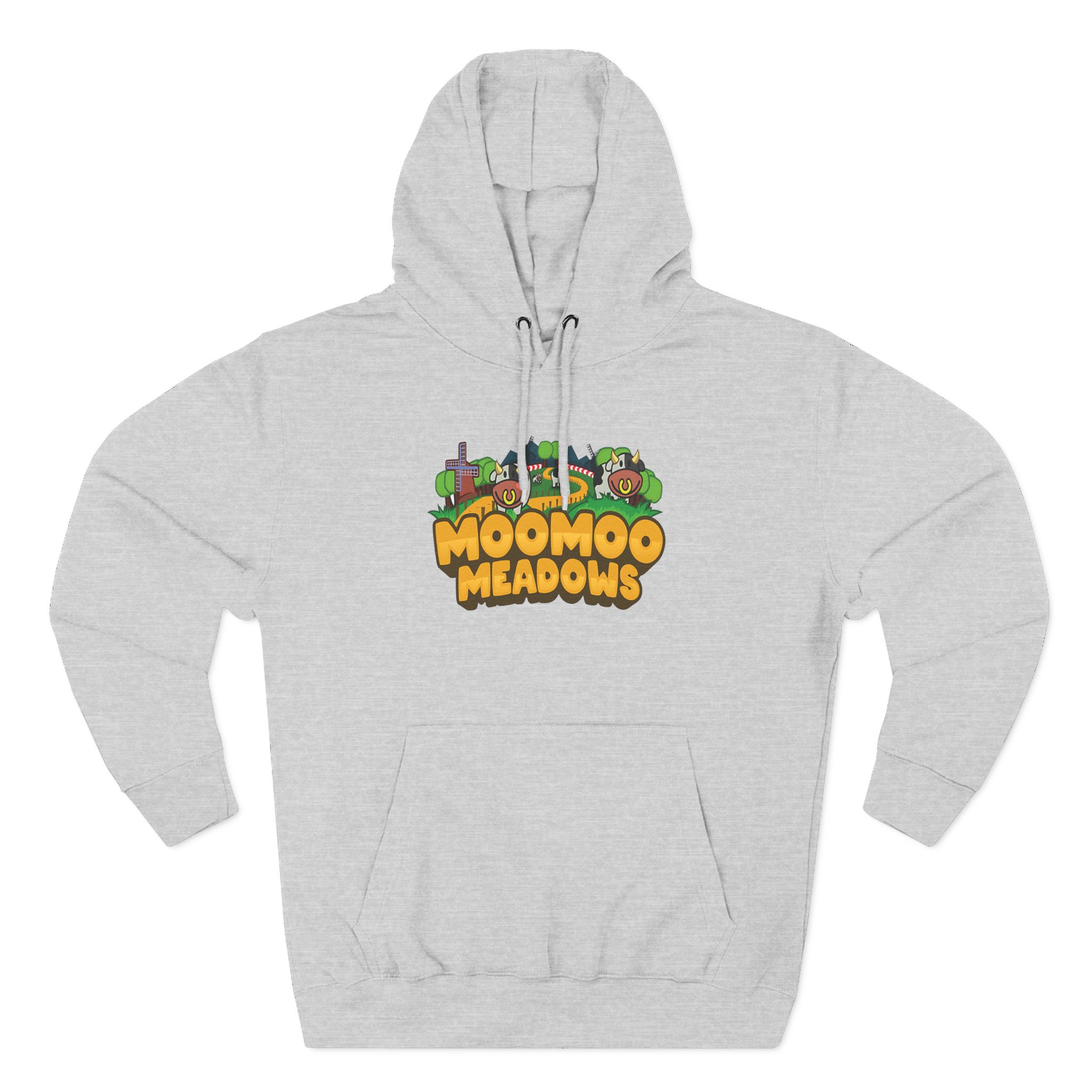 Georgenotfound Moo Moo Meadows Three-Panel Fleece Hoodie