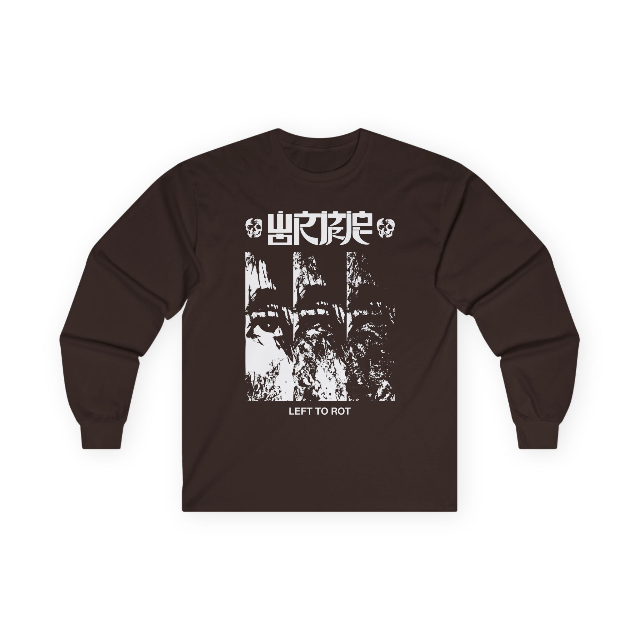 Wormrot Left to Rot Cover Unisex Ultra Cotton Long Sleeve Tee