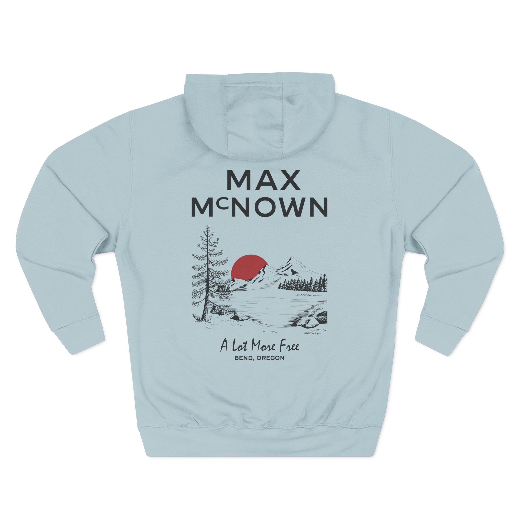 Max Mcnown a Lot More Free Three-Panel Fleece Hoodie