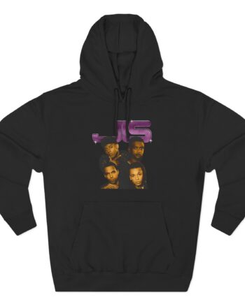 JLS Logo Three-Panel Fleece Hoodie