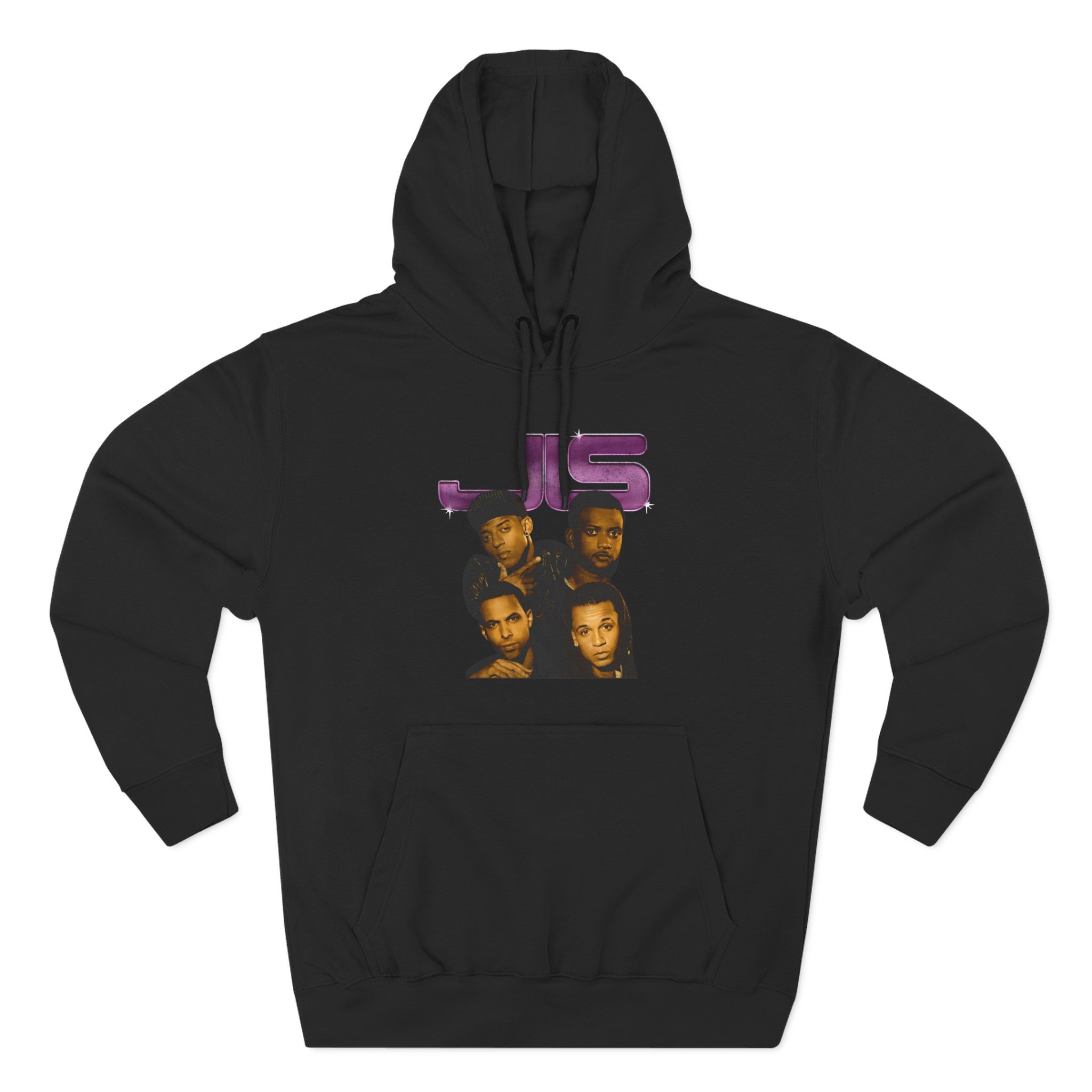 JLS Logo Three-Panel Fleece Hoodie