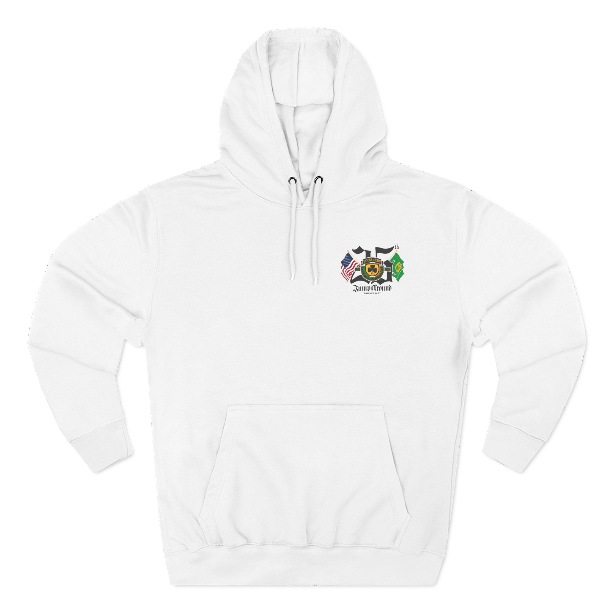 House of Pain Flags Three-Panel Fleece Hoodie