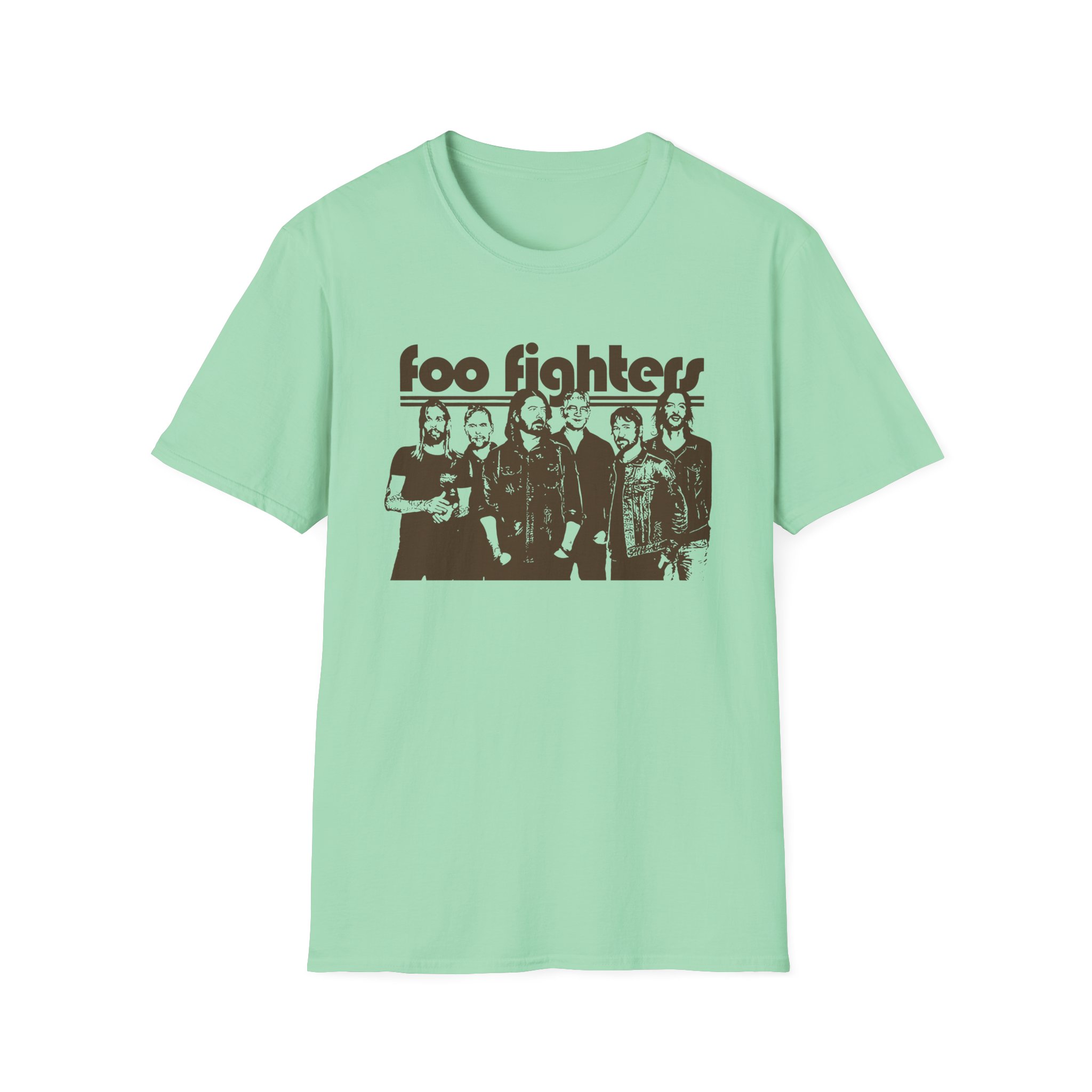 Foo Fighters Retro Vibes Unisex Softstyle T-Shirt