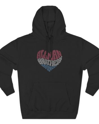The Allman Brothers Heart Three-Panel Fleece Hoodie