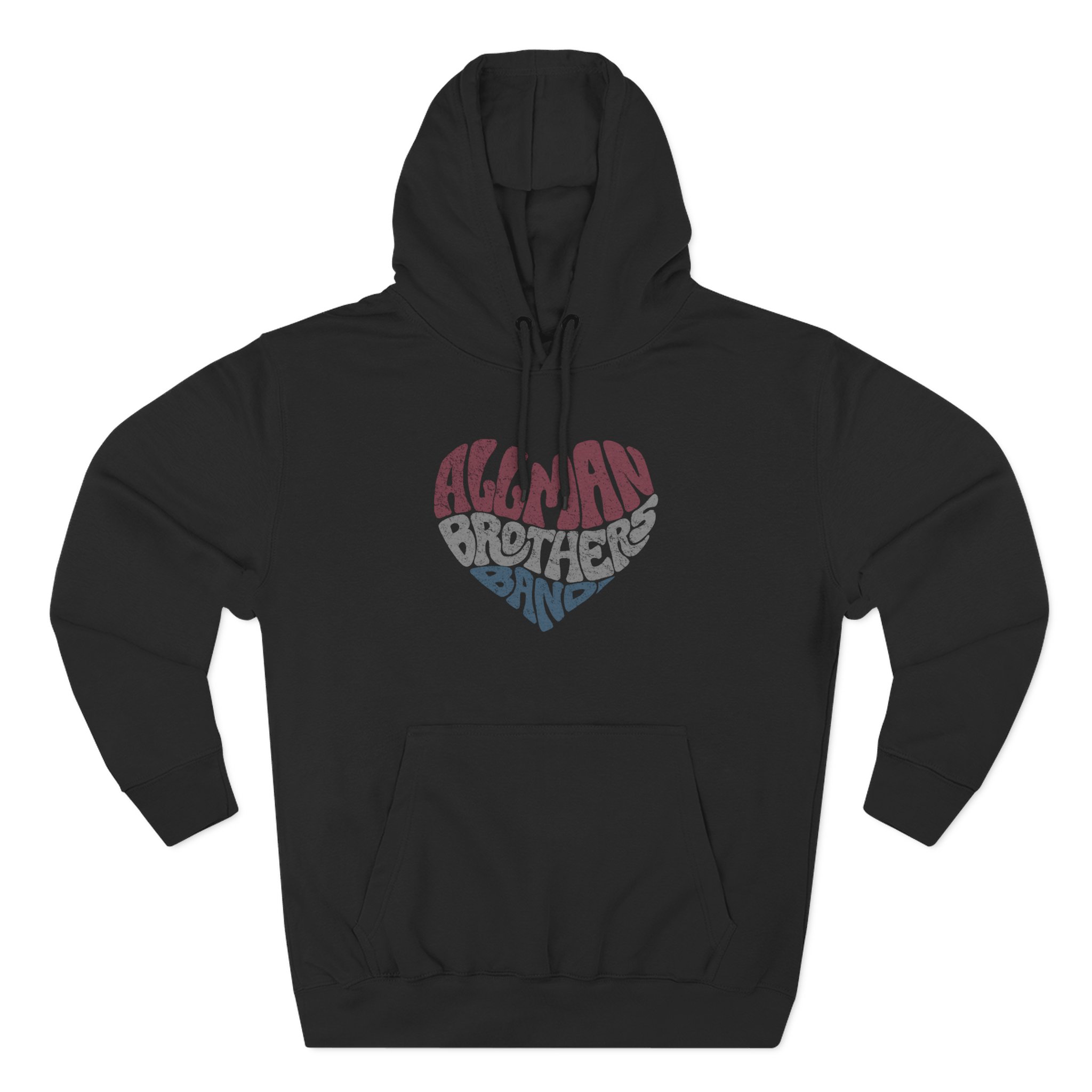 The Allman Brothers Heart Three-Panel Fleece Hoodie